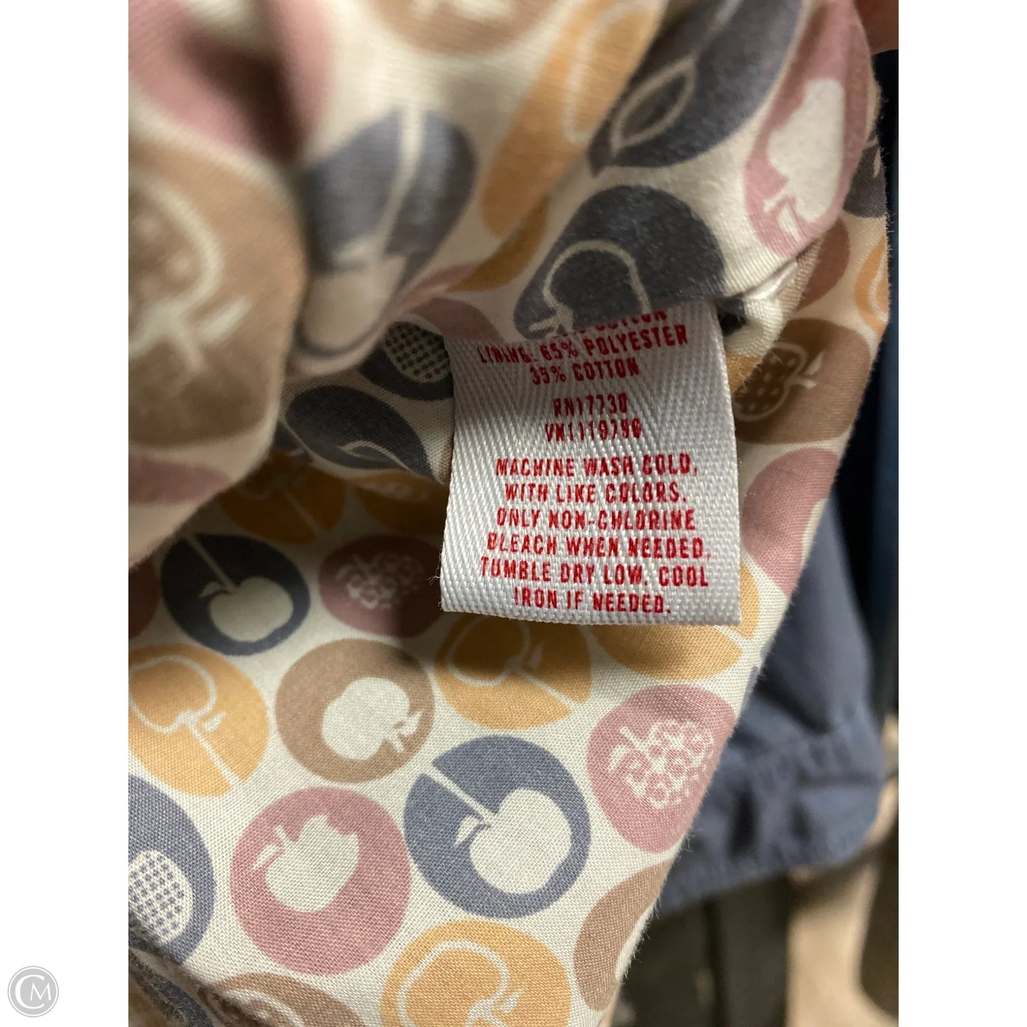 Jacket Denim By Mossimo In Blue, Size: S