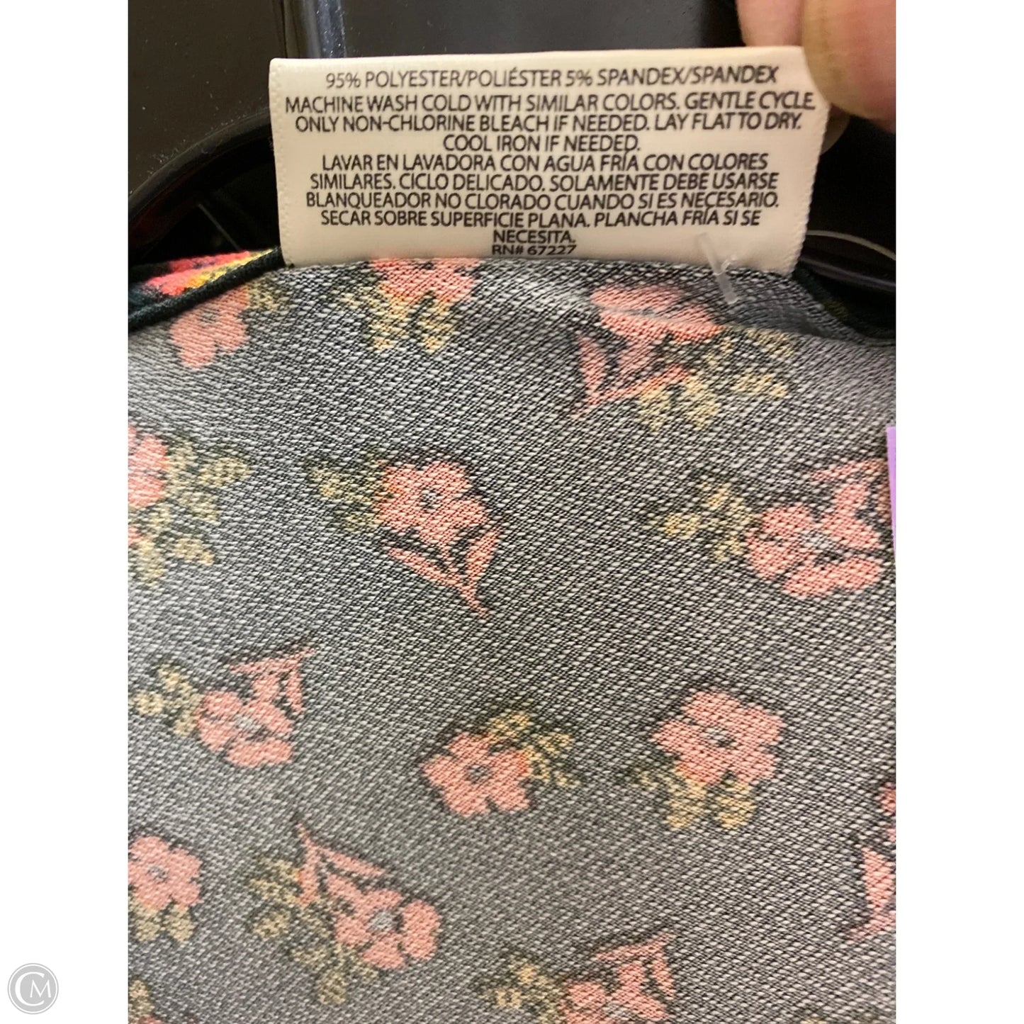 Top Long Sleeve By Bobbie Brooks In Black, Size: Xl