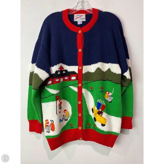 Sweater By Clothes Mentor In Blue, Size: 1x