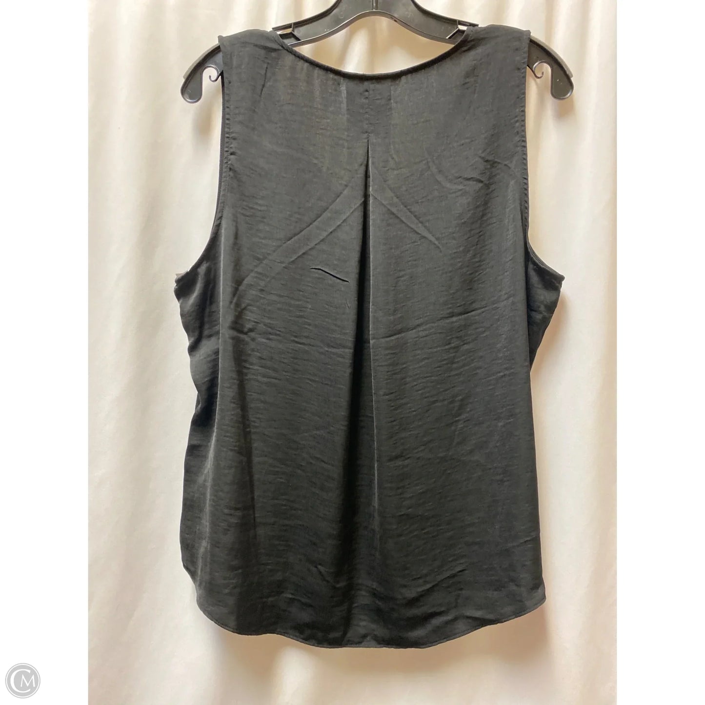 Top Sleeveless By Banana Republic In Black, Size: L