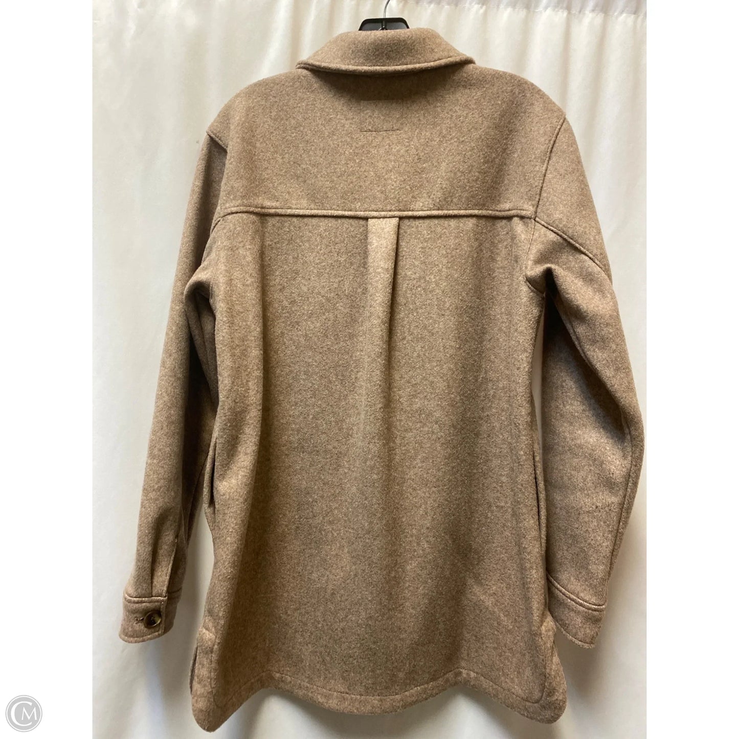 Coat Trench Coat By Old Navy In Tan, Size: M