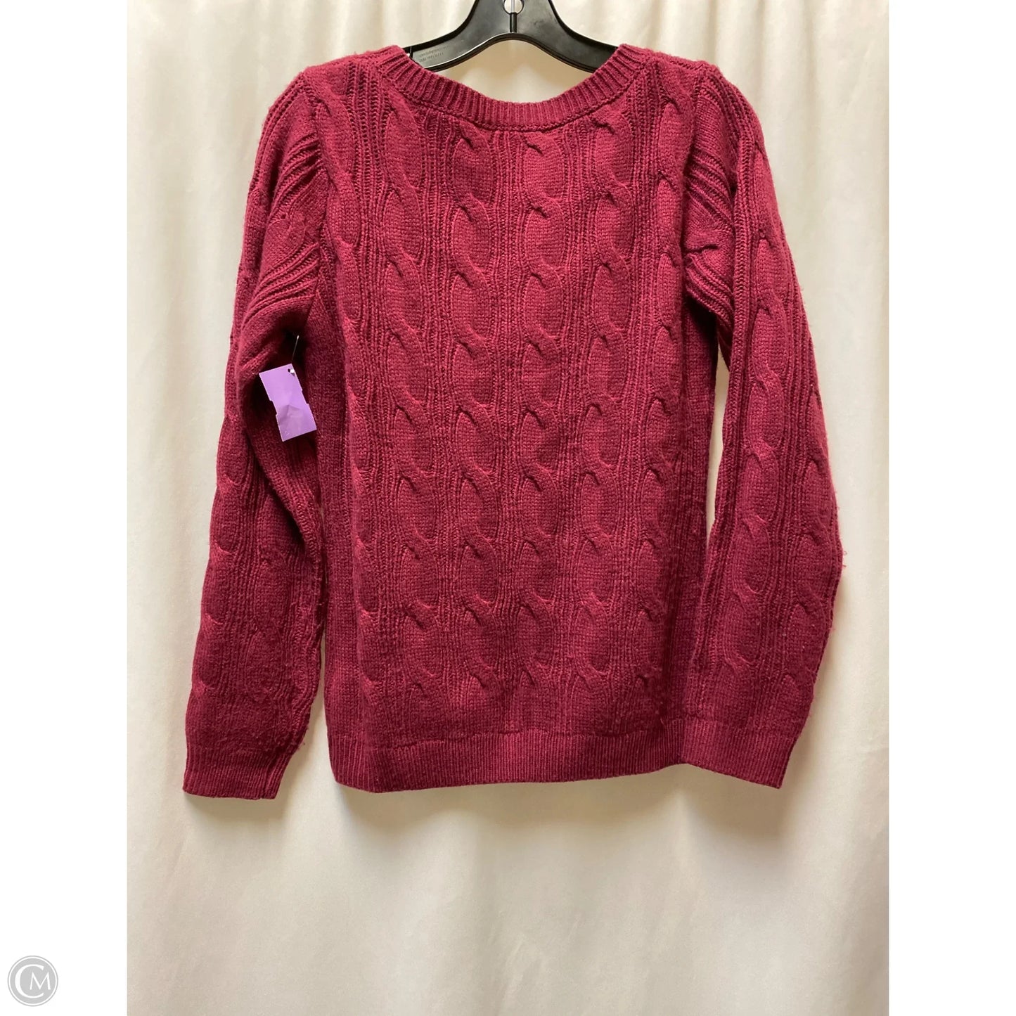 Sweater By Clothes Mentor In Purple, Size: S