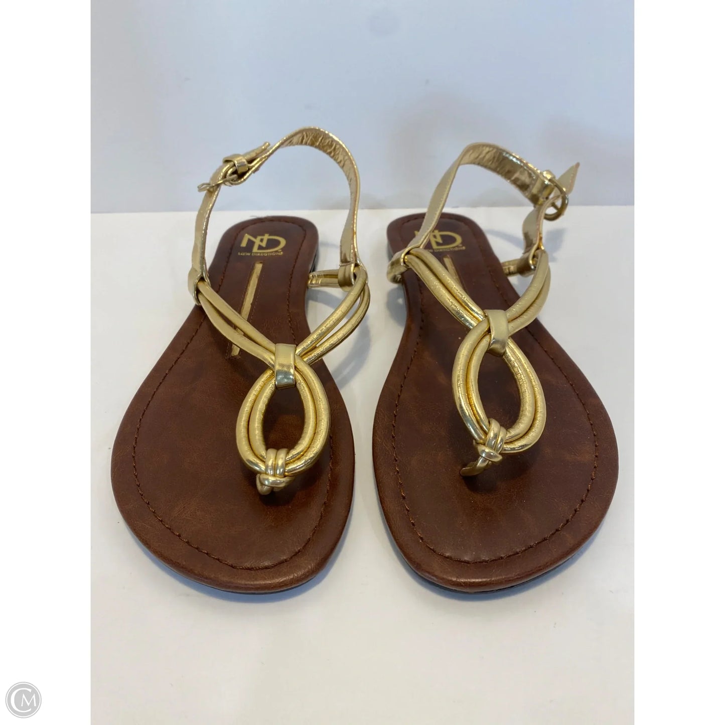 Sandals Flats By New Directions In Gold, Size: 8