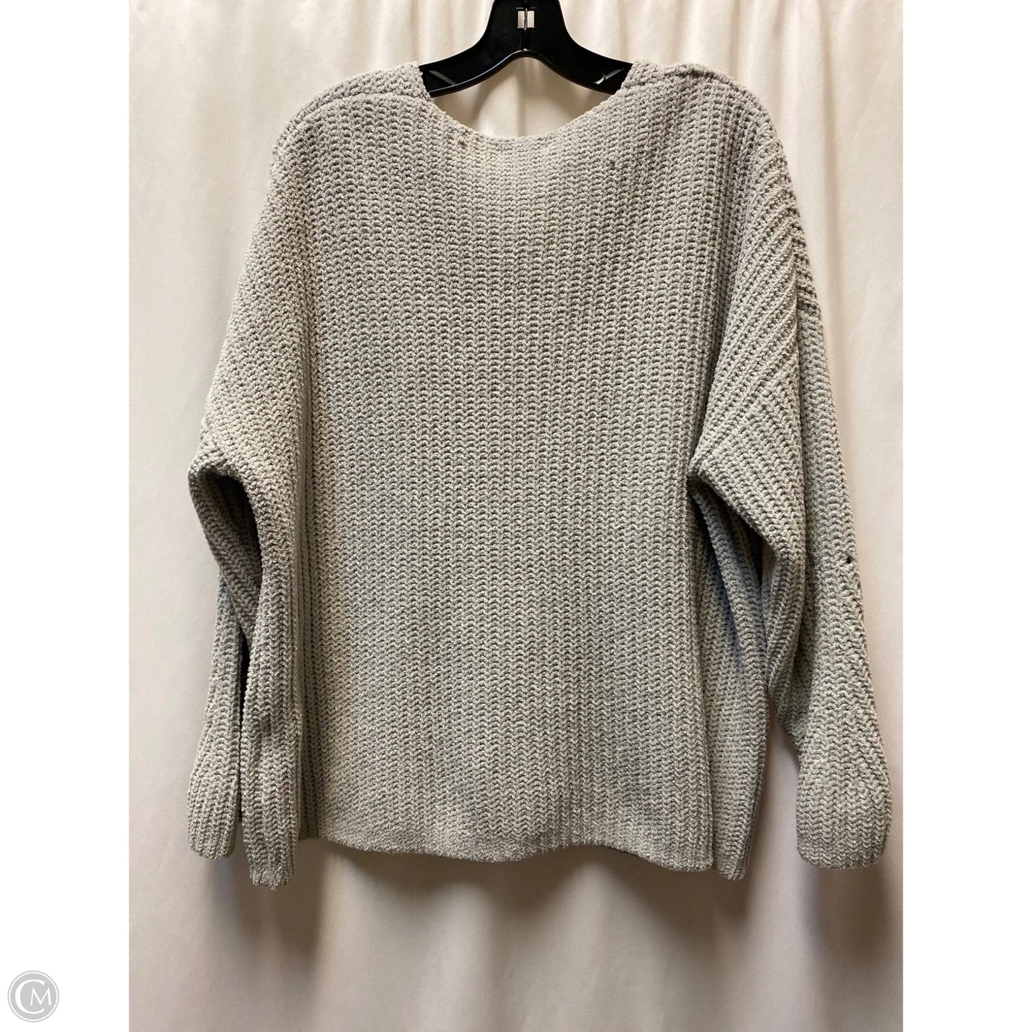 Sweatshirt Collar By New Directions In Grey, Size: M