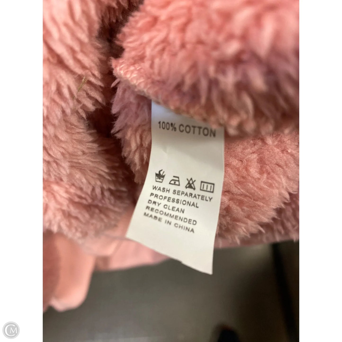 Coat Faux Fur & Sherpa By Clothes Mentor In Pink, Size: 4x