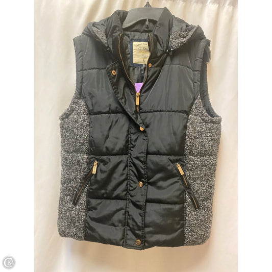 Vest Puffer & Quilted By Ci Sono In Black, Size: L