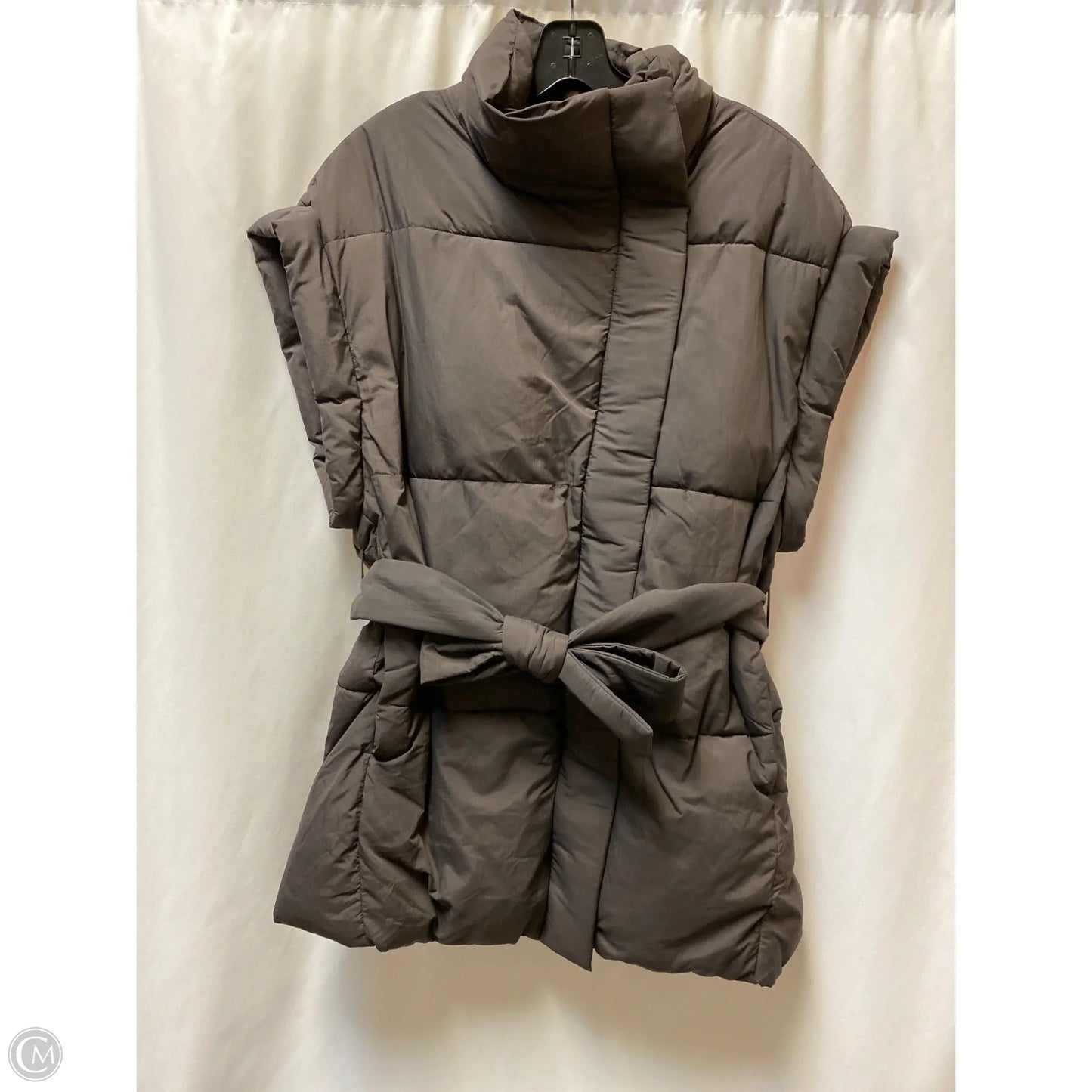 Vest Puffer & Quilted By Gap In Black, Size: S