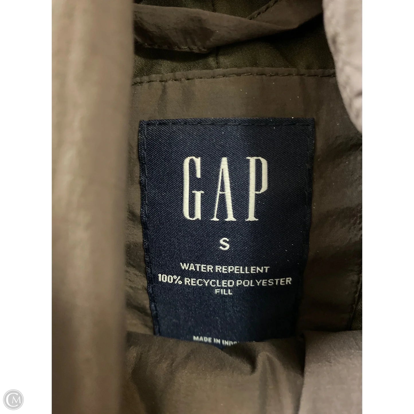 Vest Puffer & Quilted By Gap In Black, Size: S