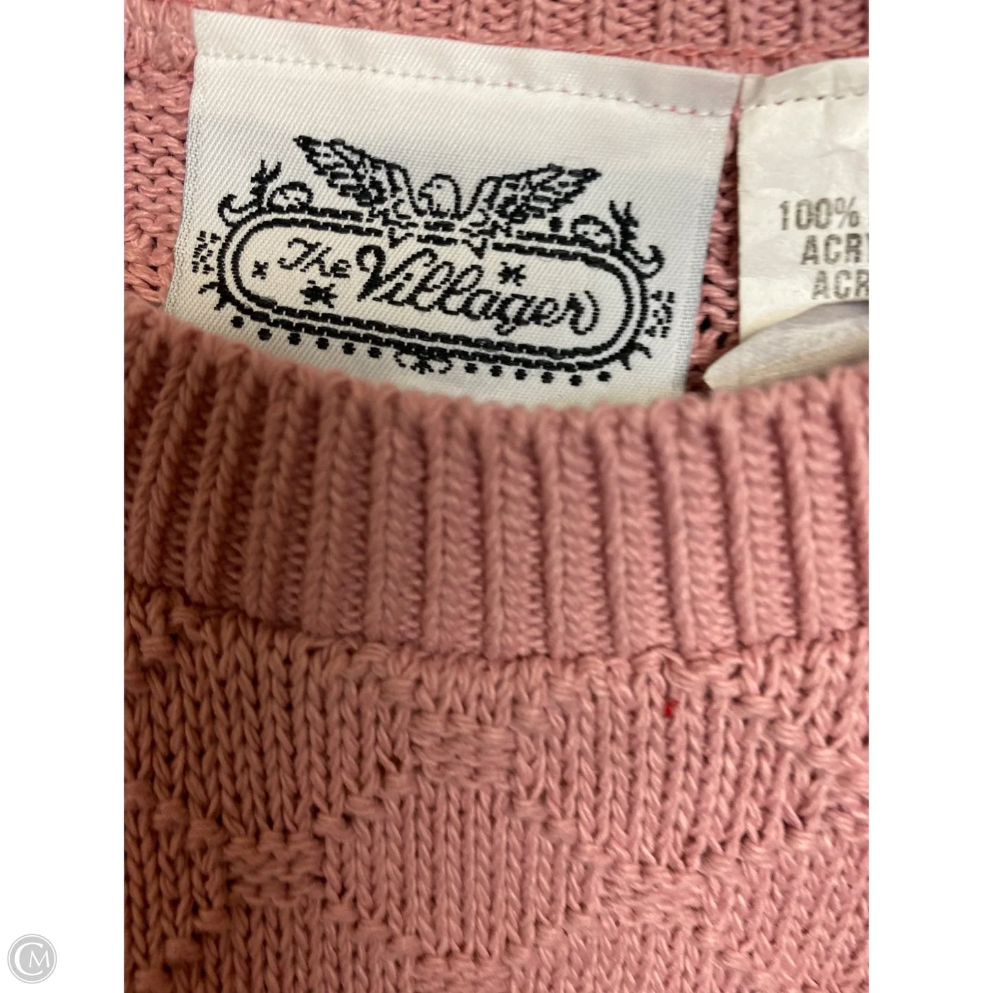 Sweater By Clothes Mentor In Pink, Size: M