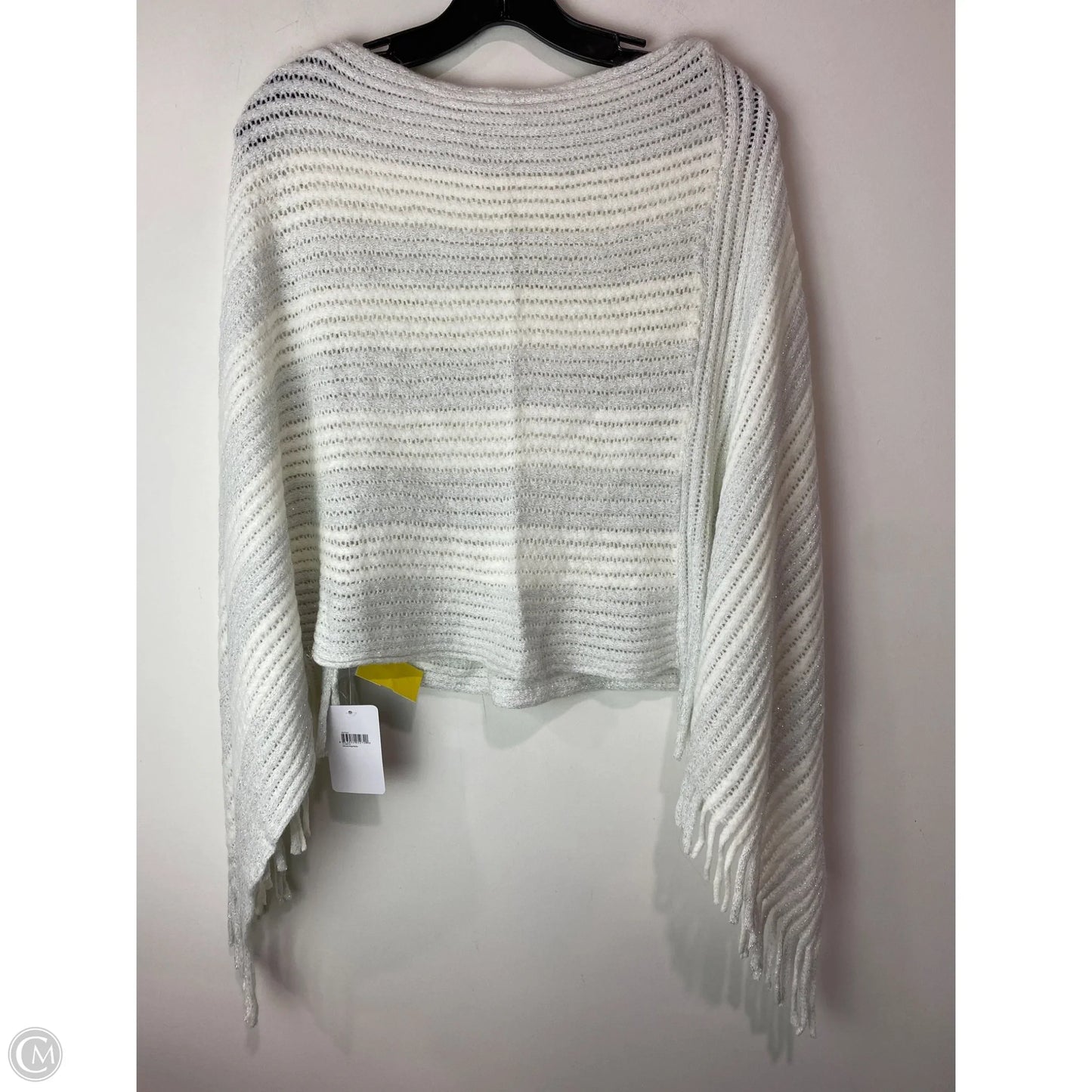 Shawl By Clothes Mentor In Grey