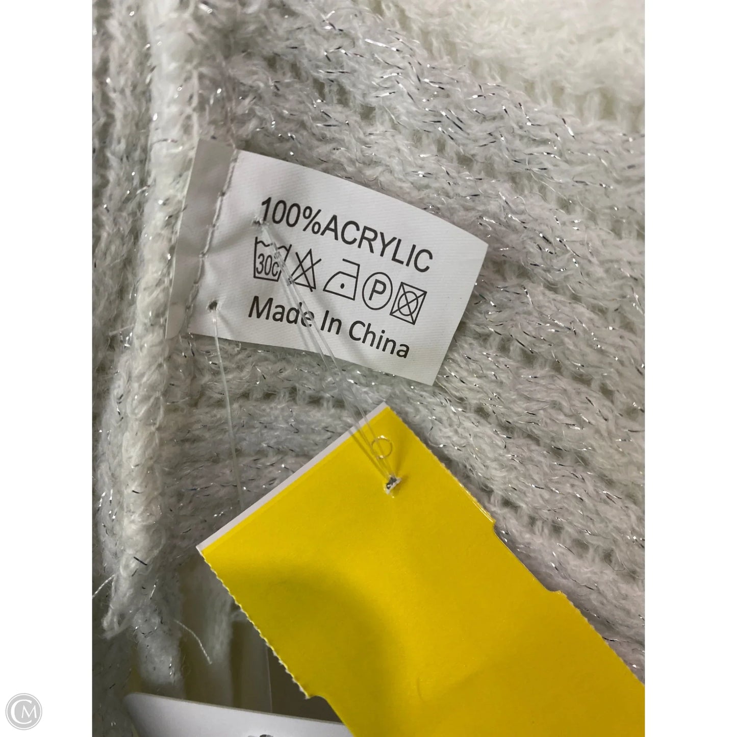 Shawl By Clothes Mentor In Grey