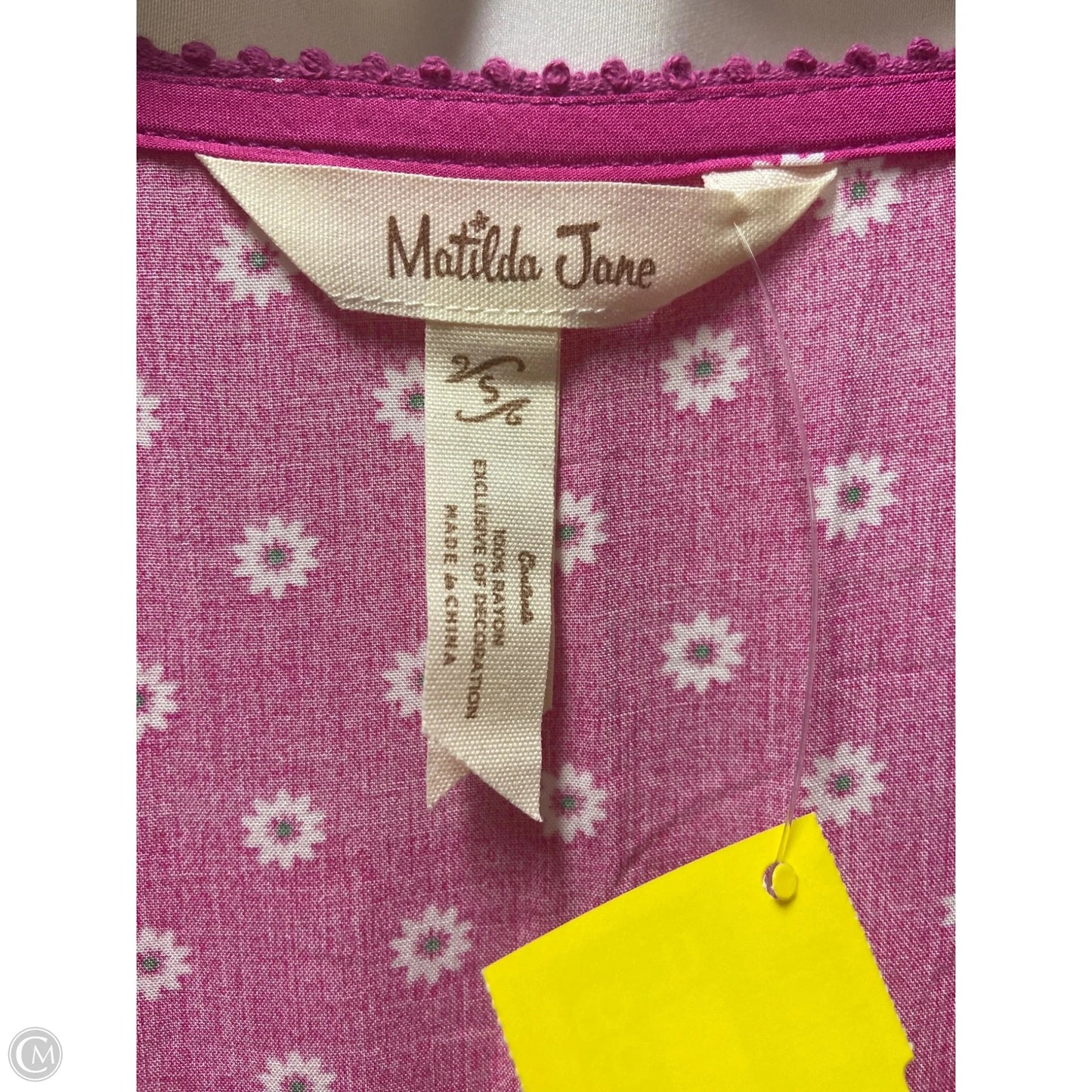 Dress Casual Midi By Matilda Jane In Pink, Size: S