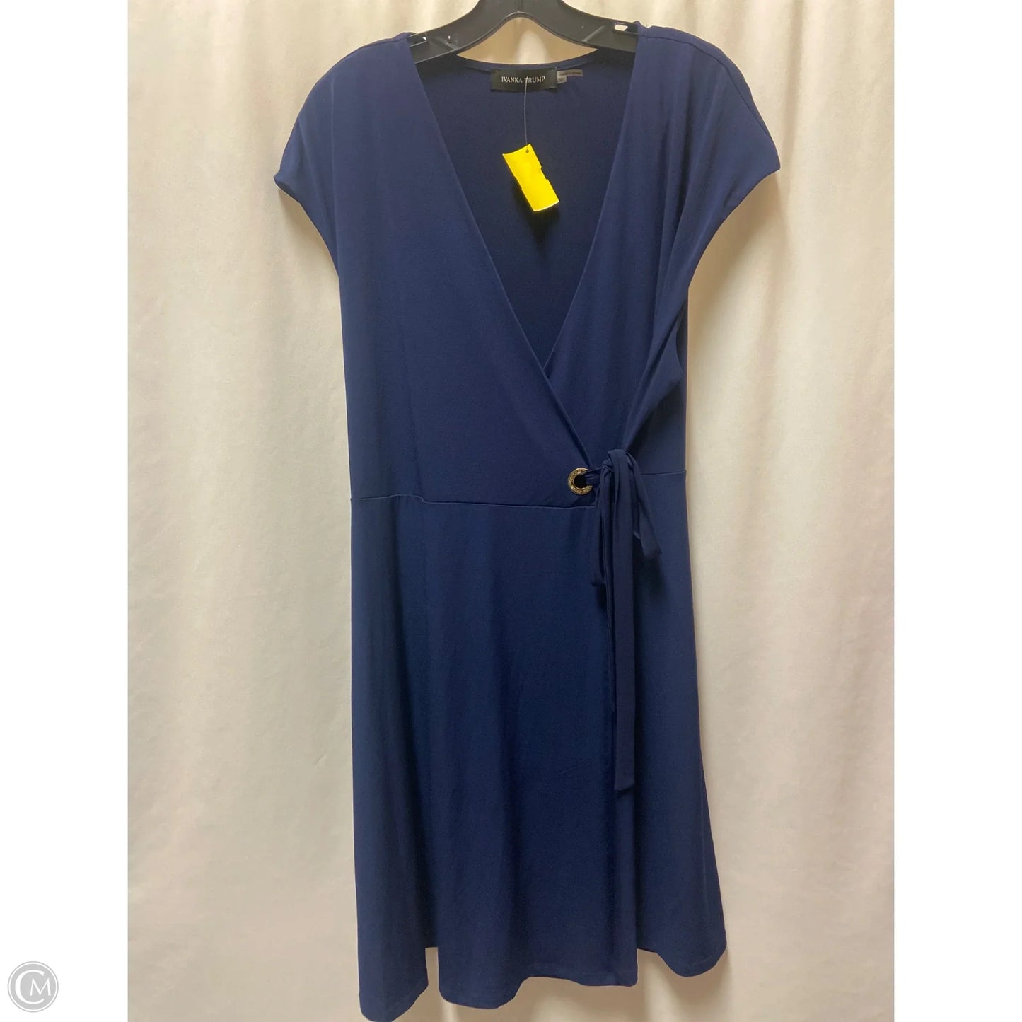 Dress Casual Midi By Ivanka Trump In Blue, Size: Xl