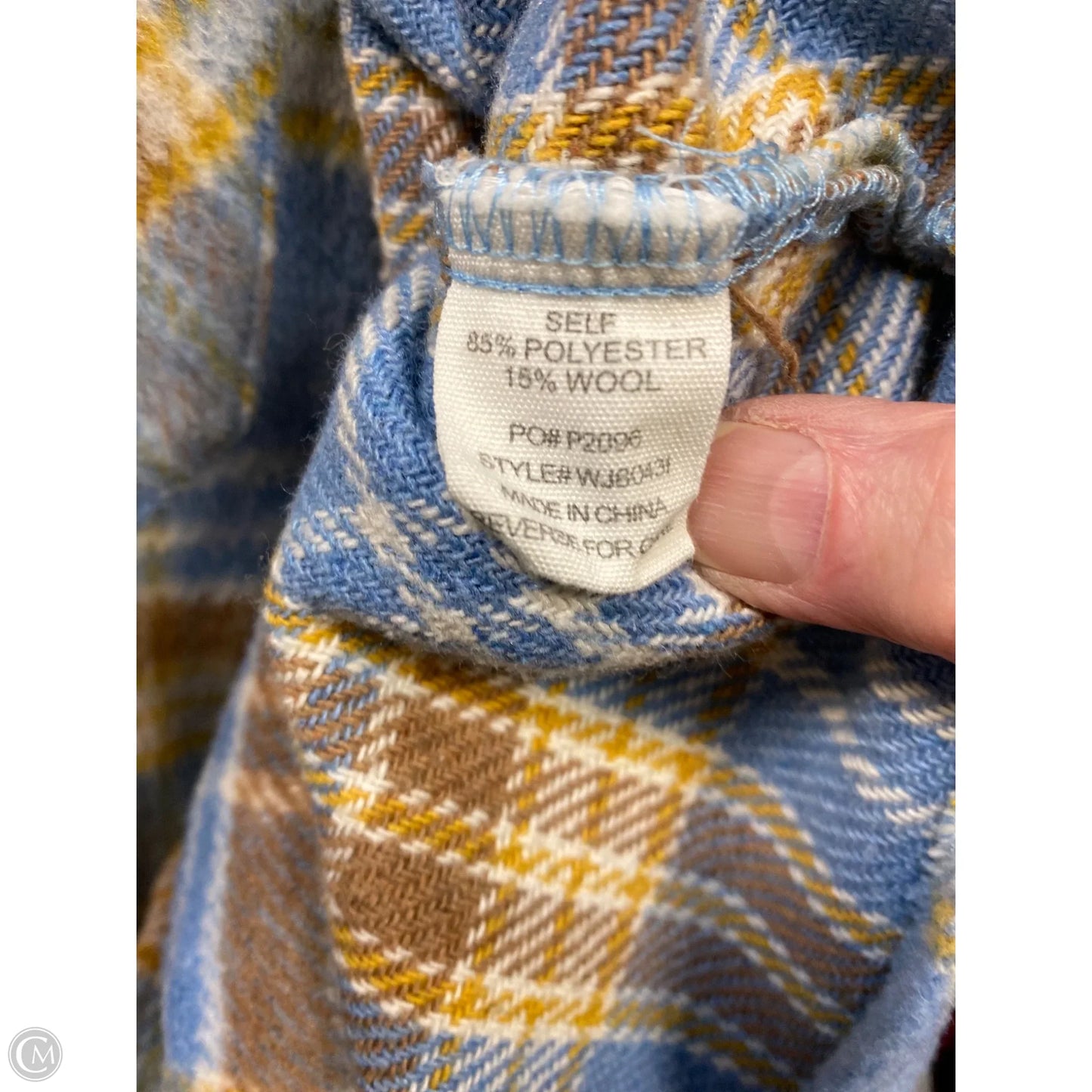 Jacket Other By Timing In Blue, Size: M