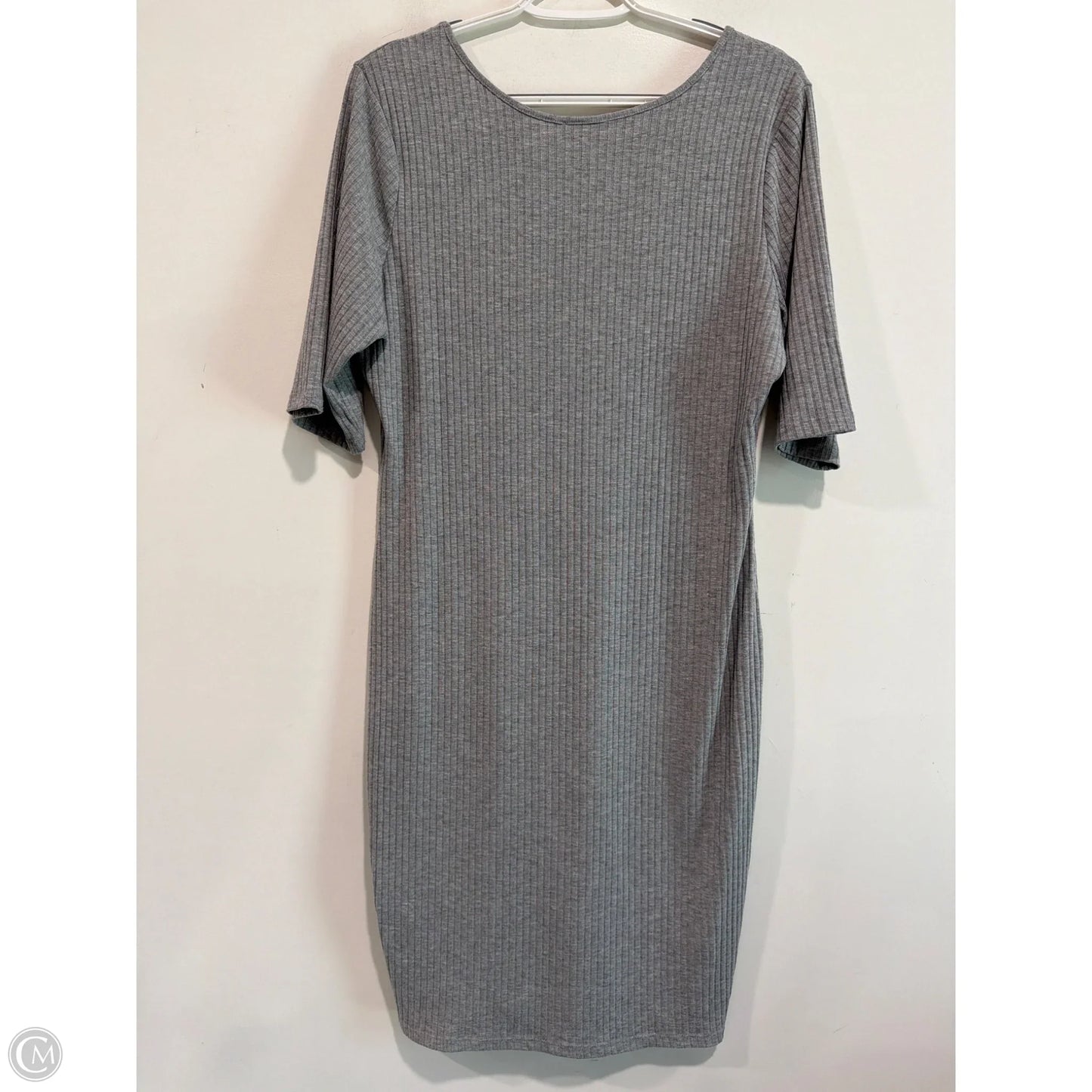 Dress Casual Maxi By Venus In Grey, Size: Xl
