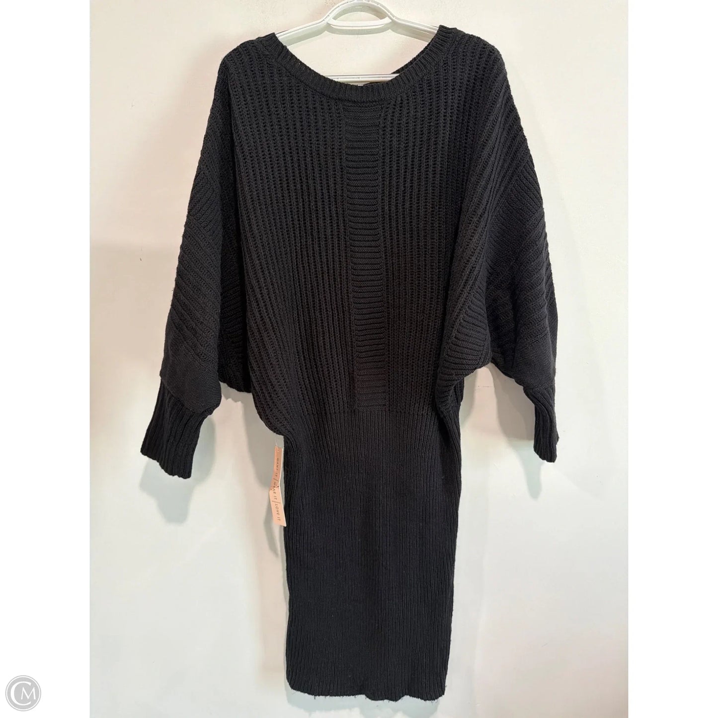 Dress Casual Midi By Almost Famous In Black, Size: L