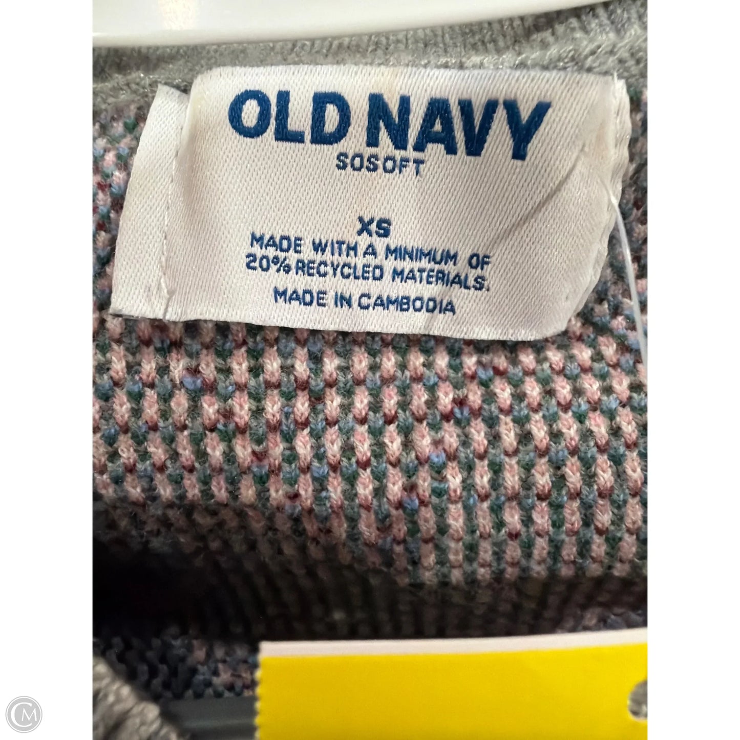 Sweater By Old Navy In Grey, Size: Xs