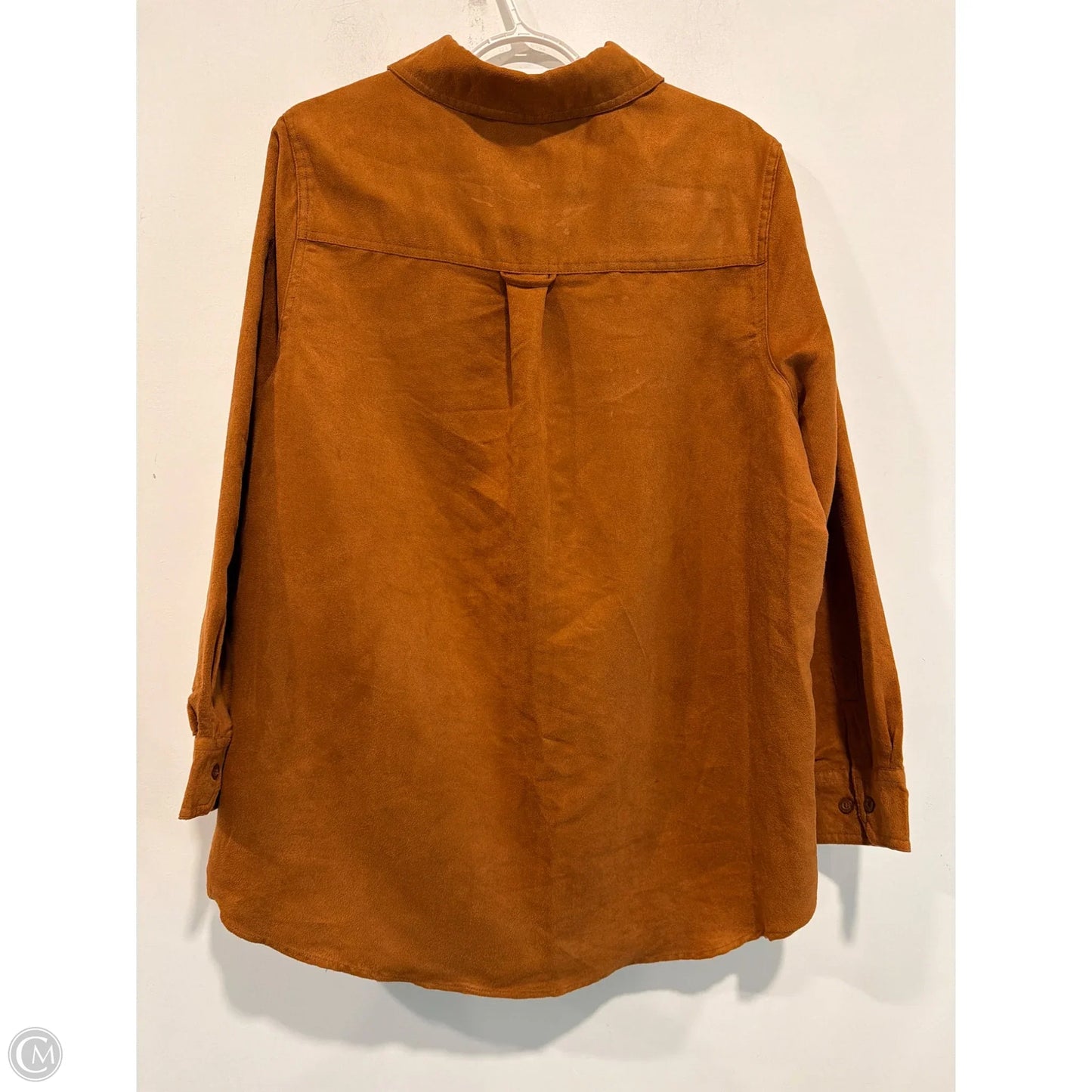Dress Casual Midi By Woman Within In Brown, Size: M