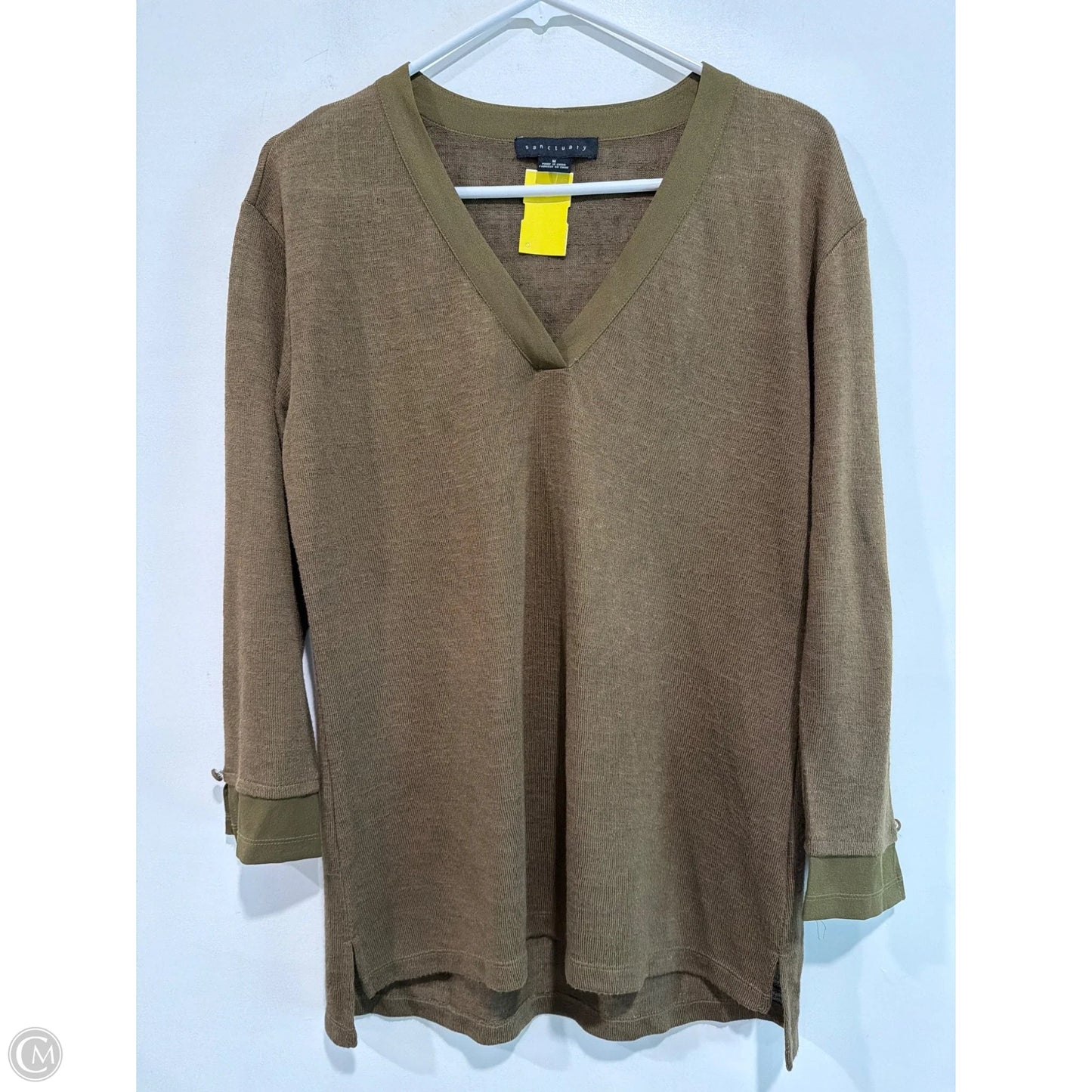 Top Long Sleeve By Sanctuary In Green, Size: M