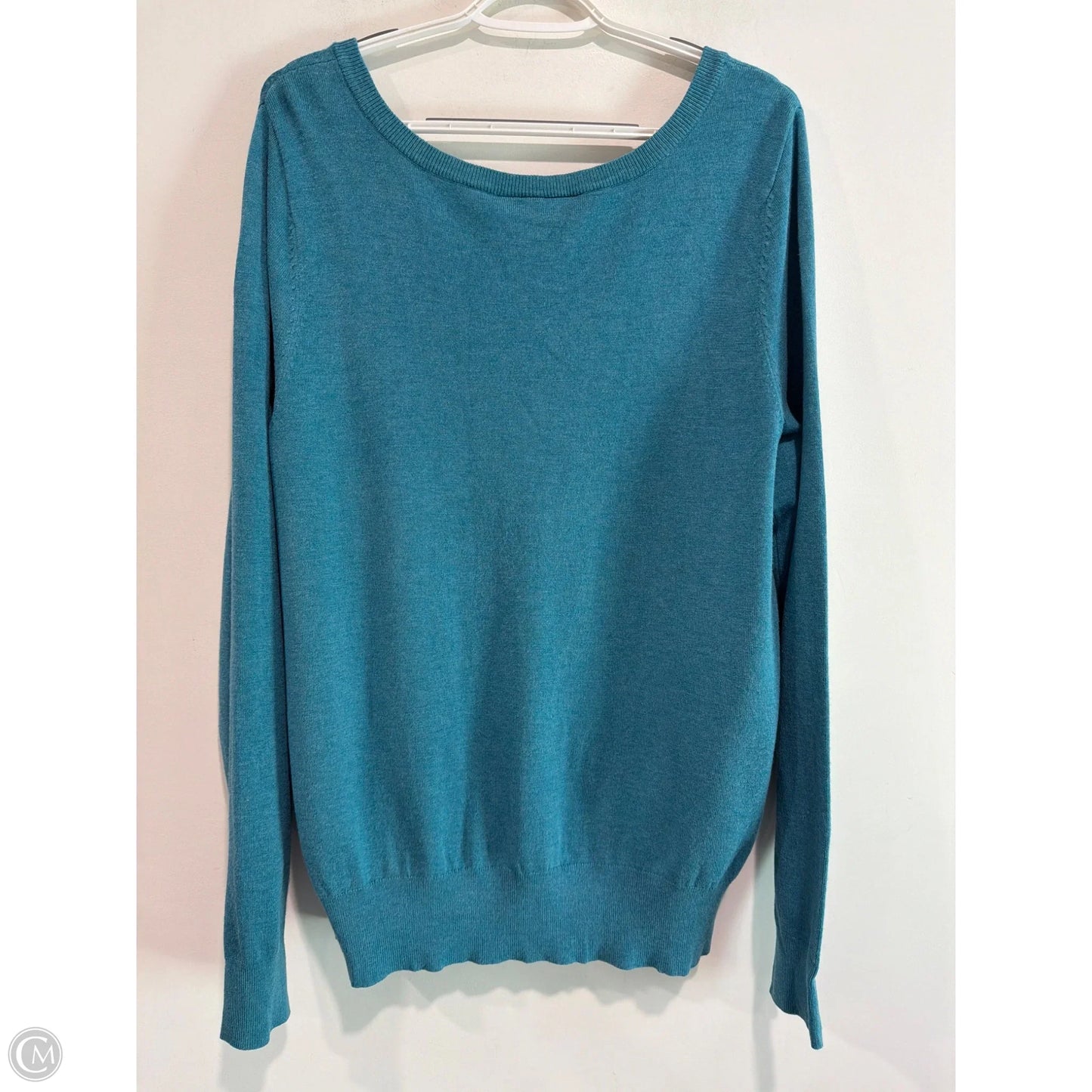 Cardigan By Lane Bryant In Teal, Size: Xl