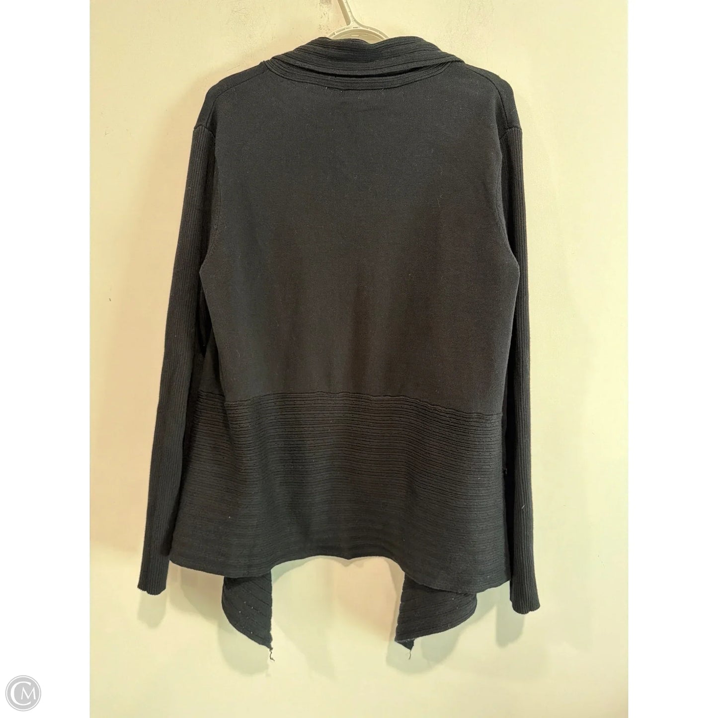 Cardigan By Passport In Black, Size: Xl
