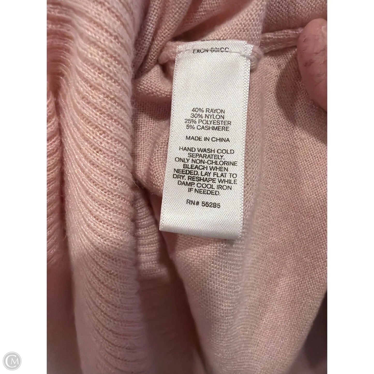 Cardigan By Express In Pink, Size: S