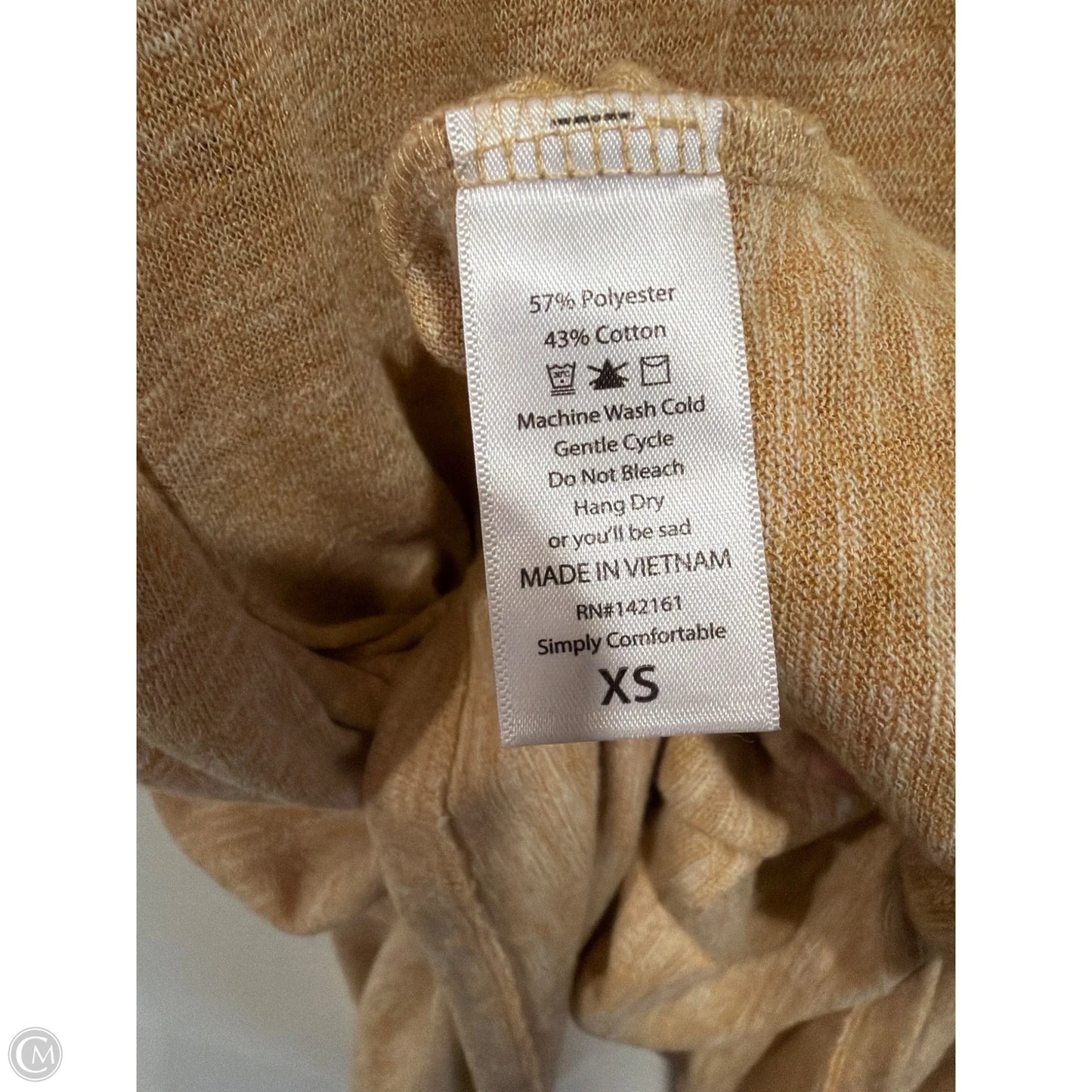 Cardigan By Lularoe In Yellow, Size: Xs