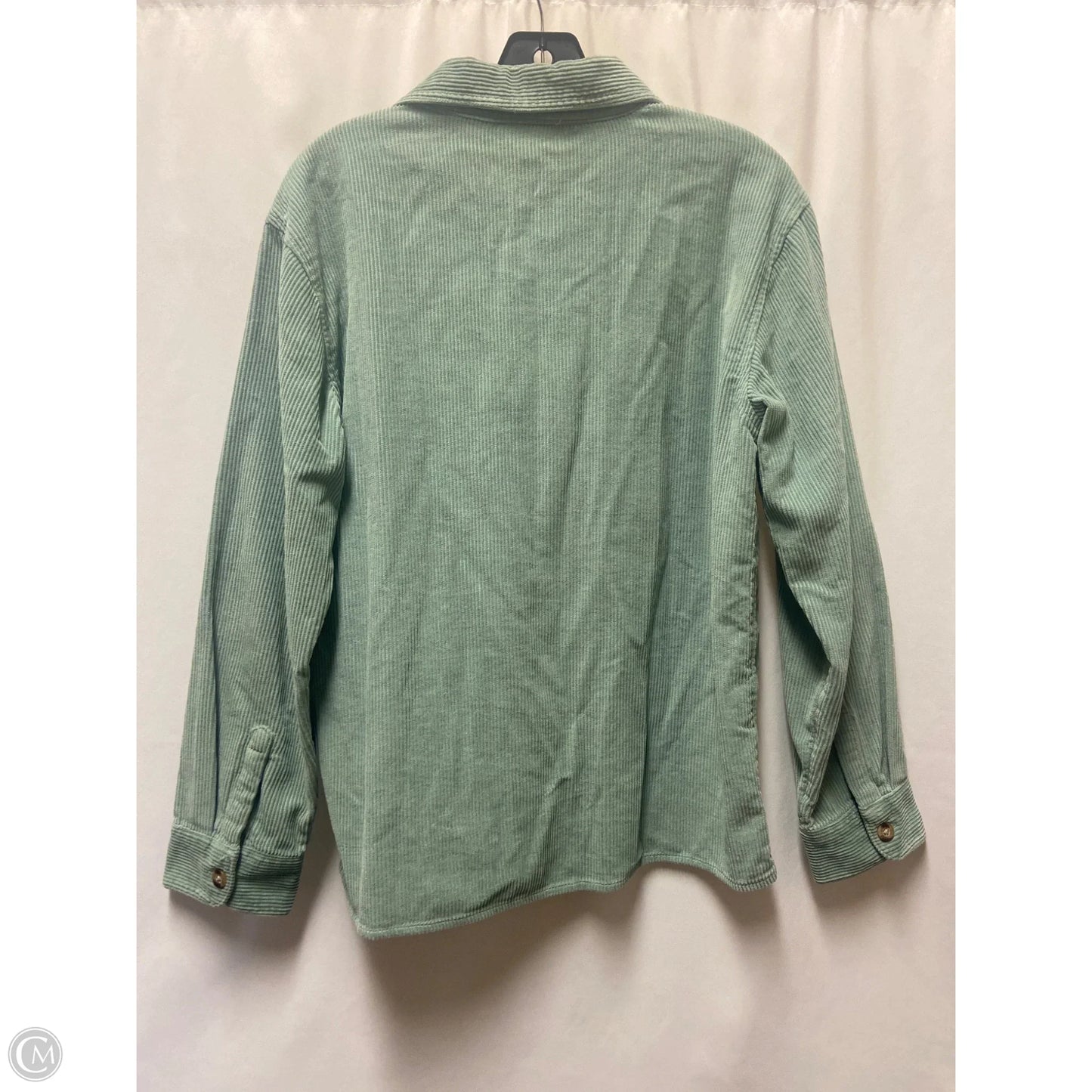 Top Long Sleeve By Clothes Mentor In Green, Size: Xl