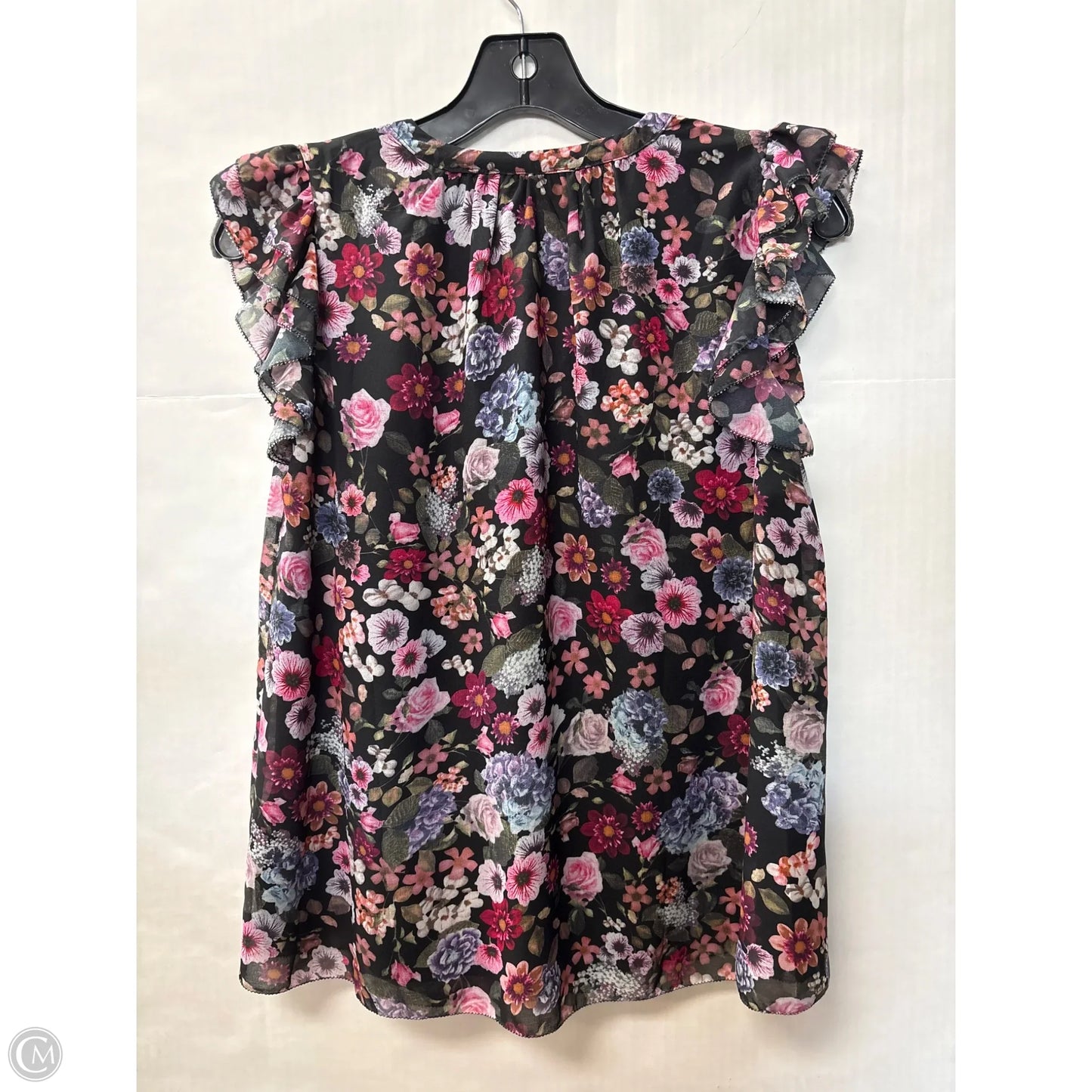 Top Short Sleeve By Philosophy In Black, Size: Xs