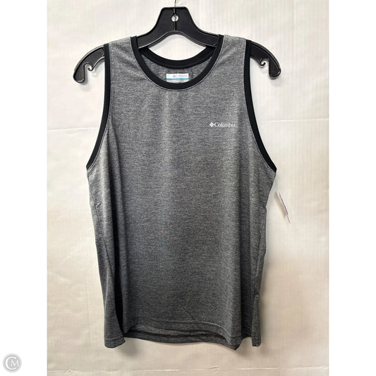 Top Sleeveless By Columbia In Grey, Size: M