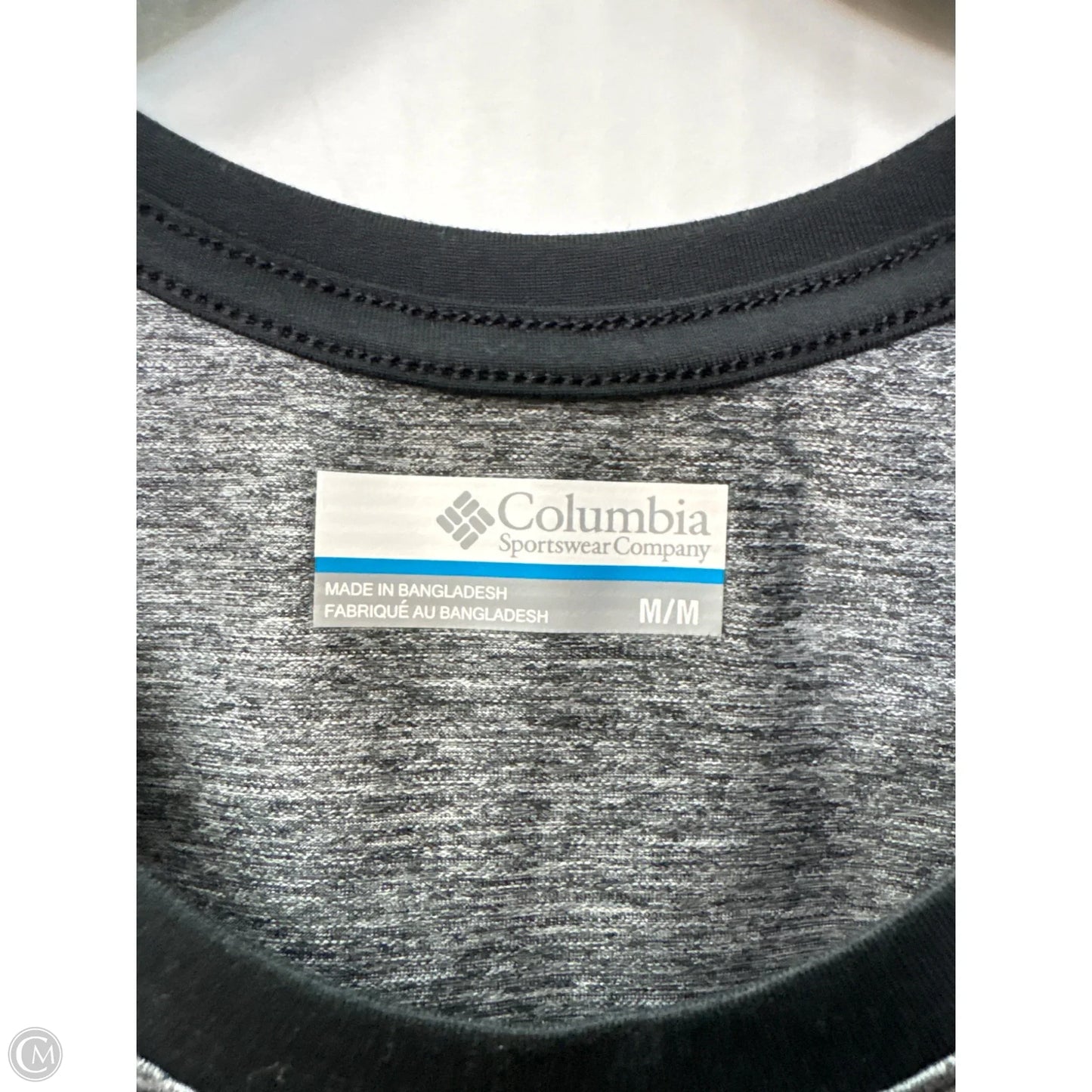 Top Sleeveless By Columbia In Grey, Size: M