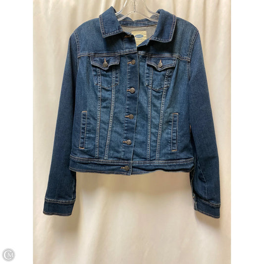 Jacket Denim By Old Navy In Blue Denim, Size: M
