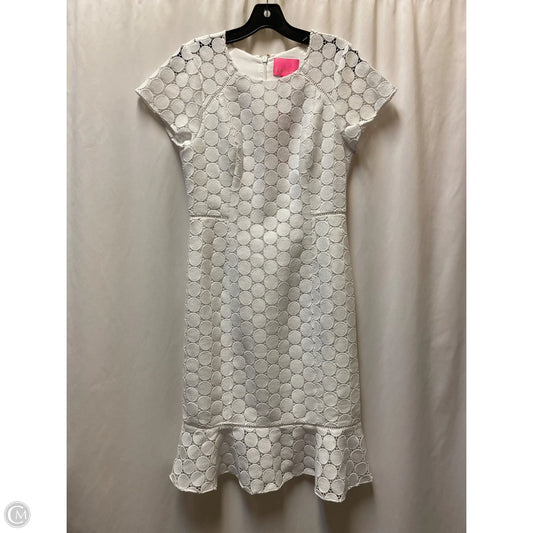 Dress Designer By Lilly Pulitzer In White, Size: S