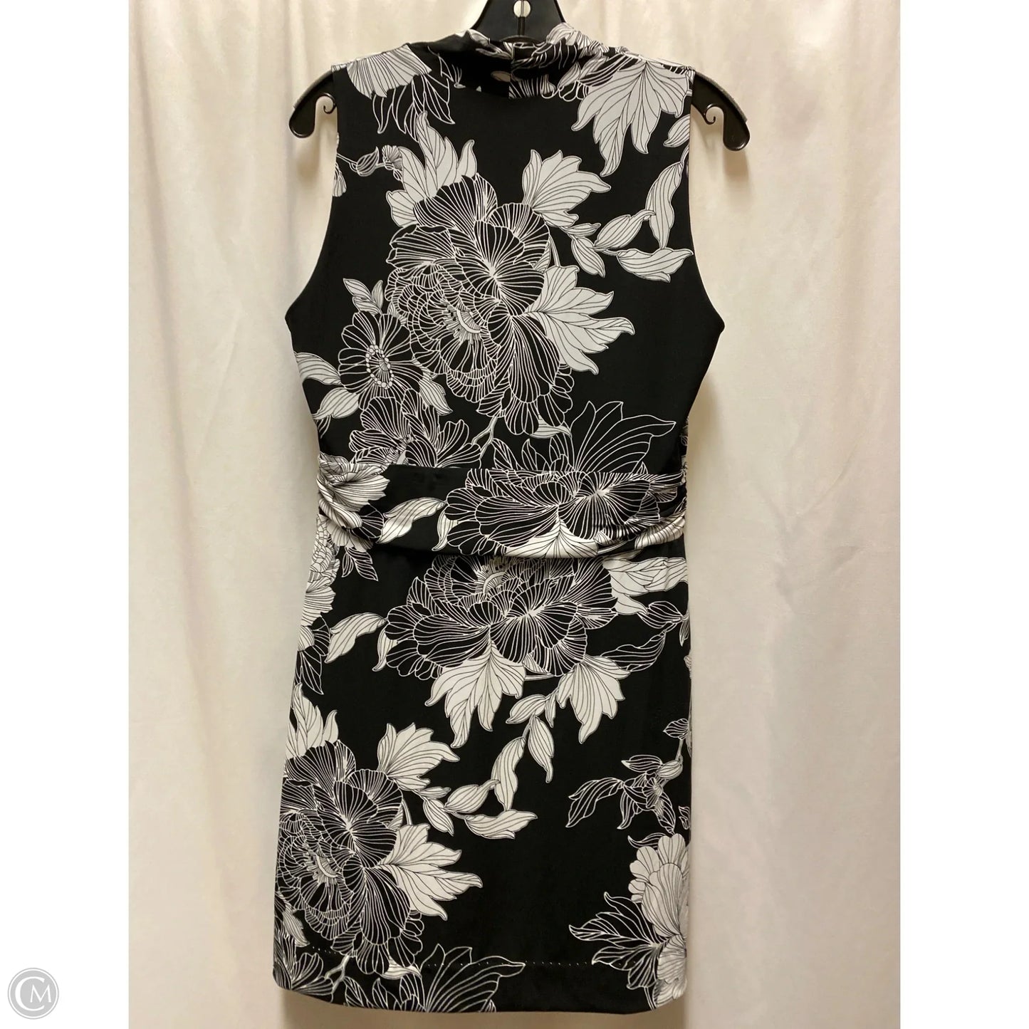 Dress Casual Midi By White House Black Market In Black, Size: M