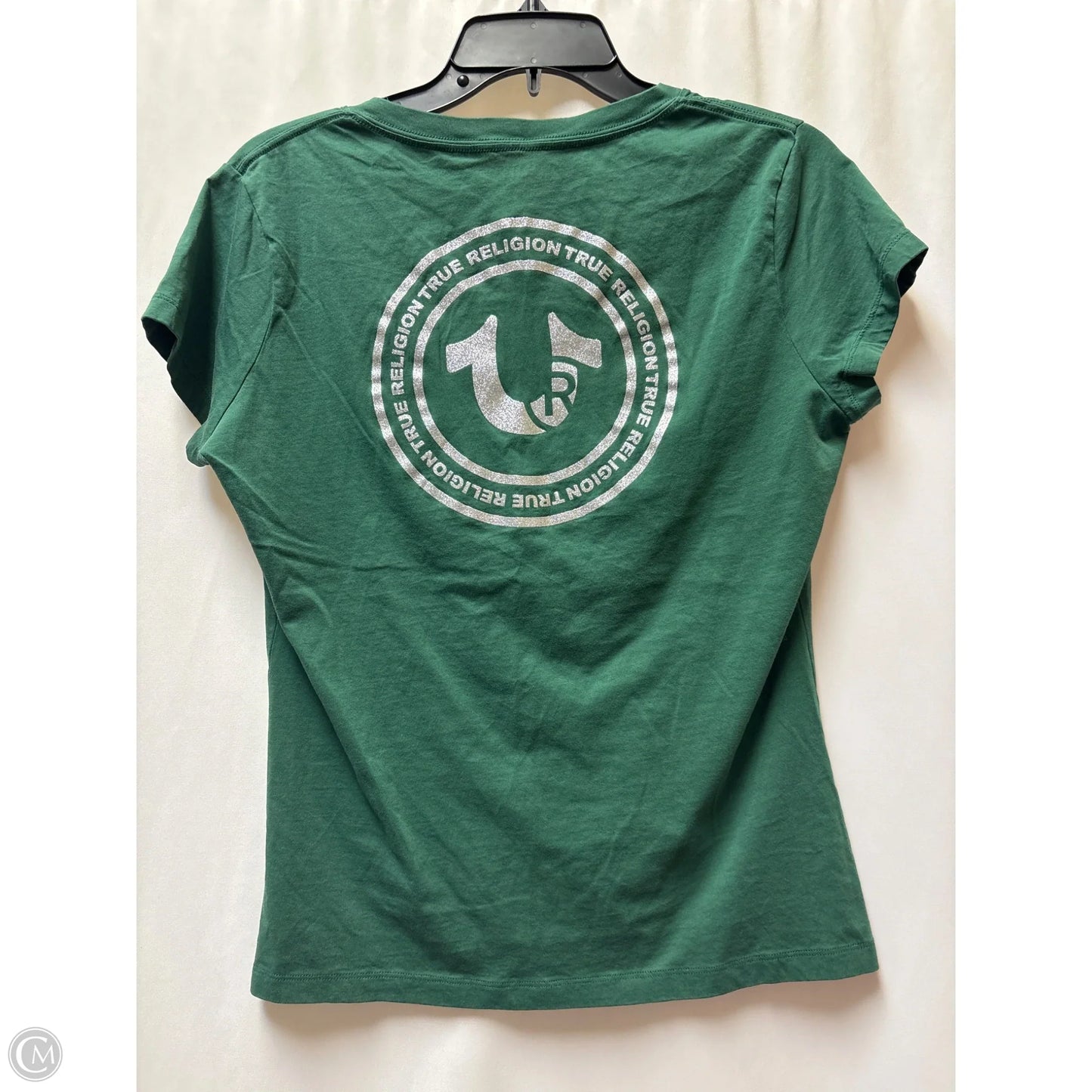 Top Short Sleeve By True Religion In Green, Size: Xl