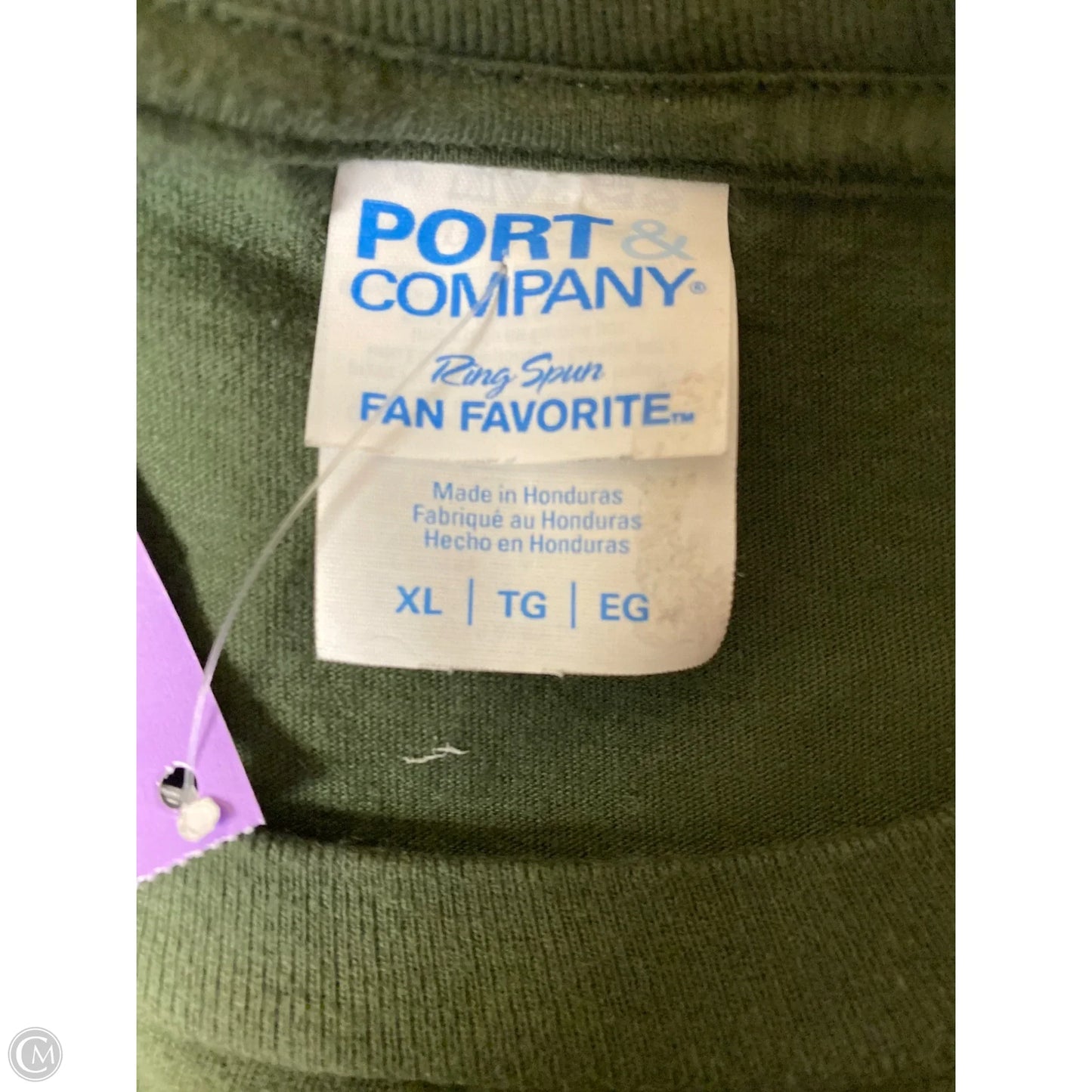 Top Short Sleeve By Clothes Mentor In Green, Size: Xl