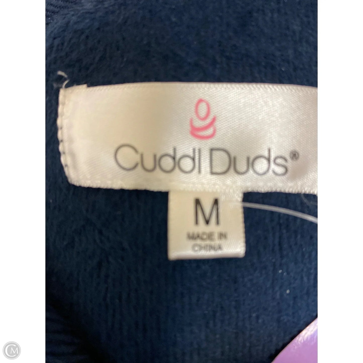 Jacket Other By Cuddl Duds In Blue, Size: M