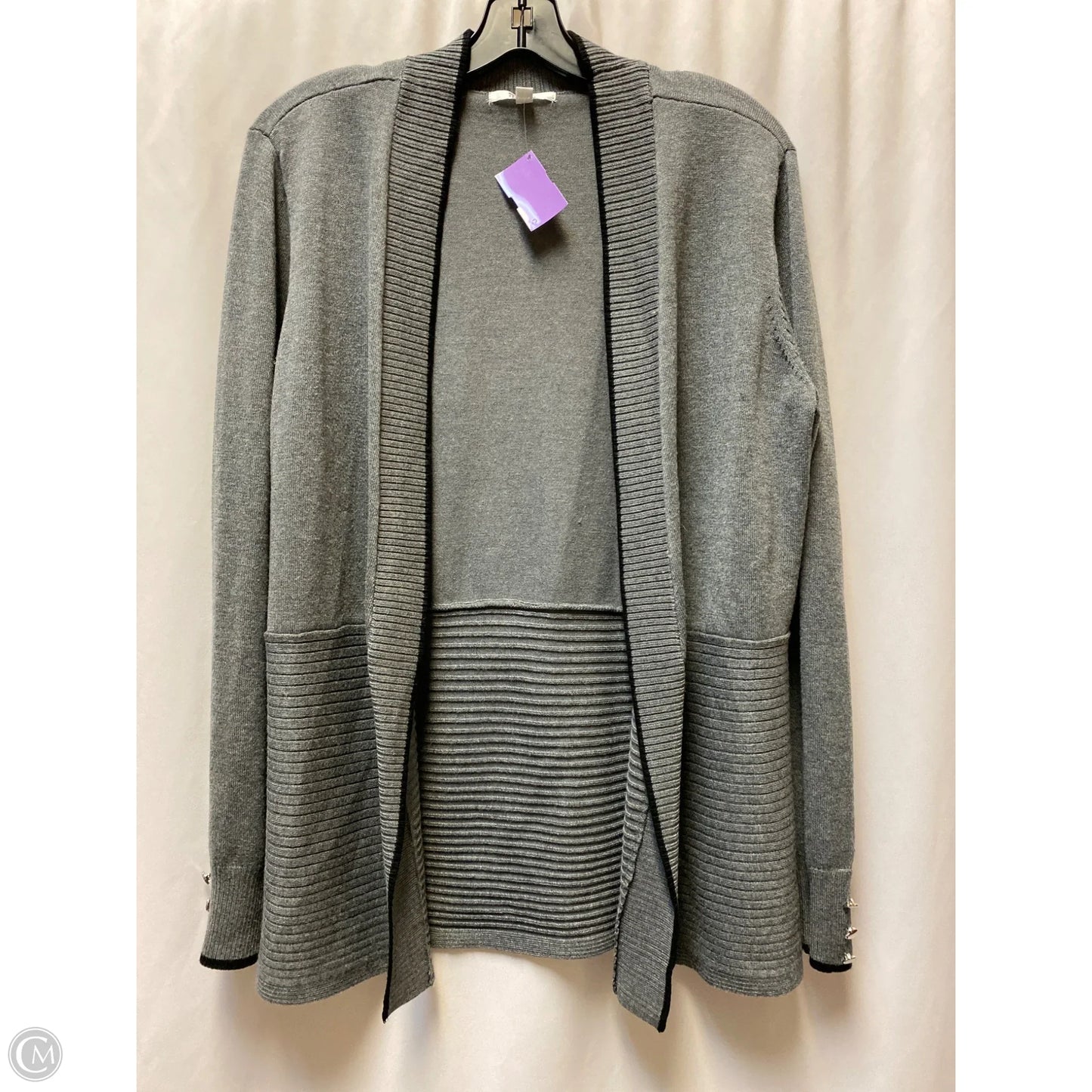 Cardigan By 89th And Madison In Grey, Size: L