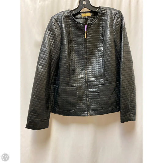 Jacket Other By Valerie Stevens In Black, Size: M