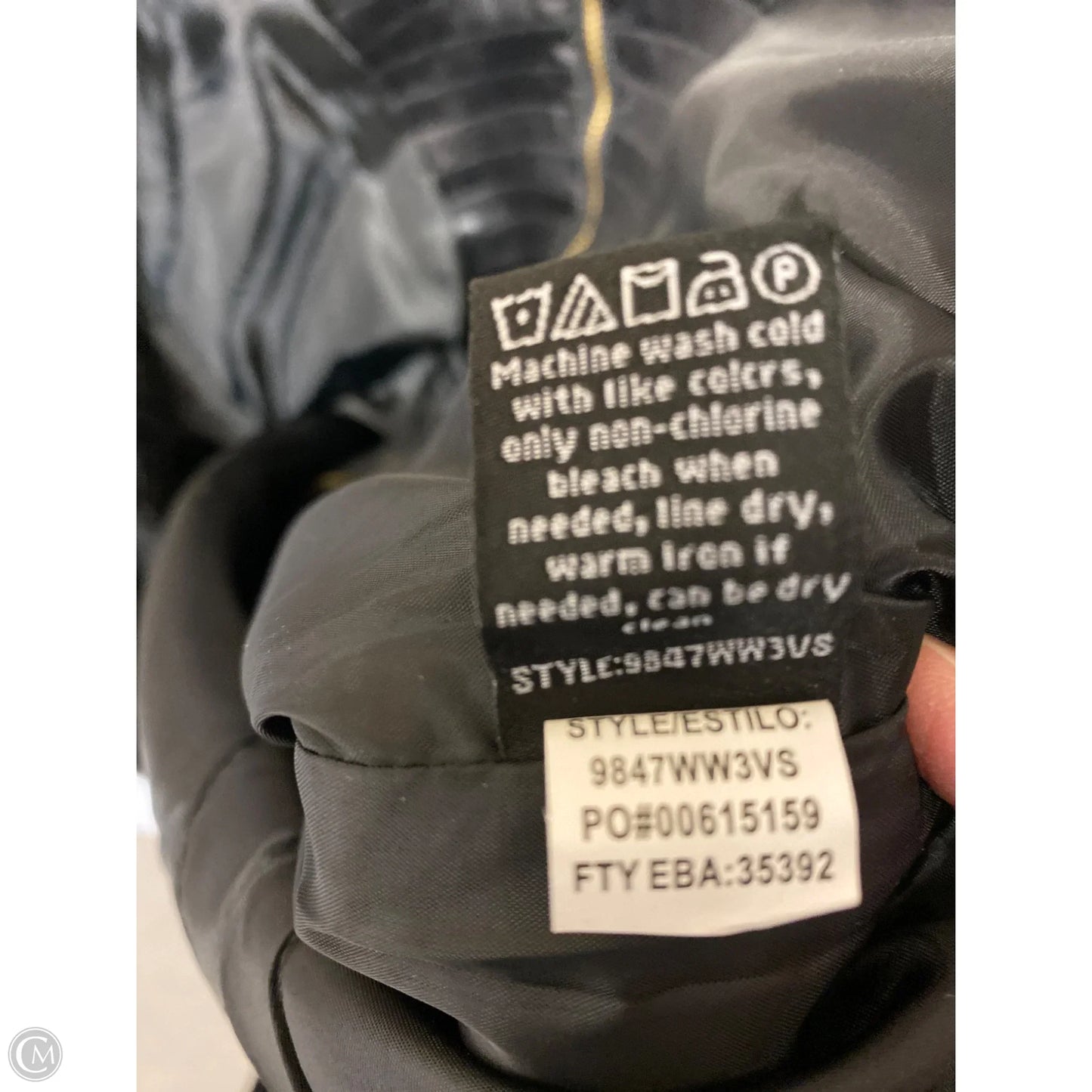 Jacket Other By Valerie Stevens In Black, Size: M