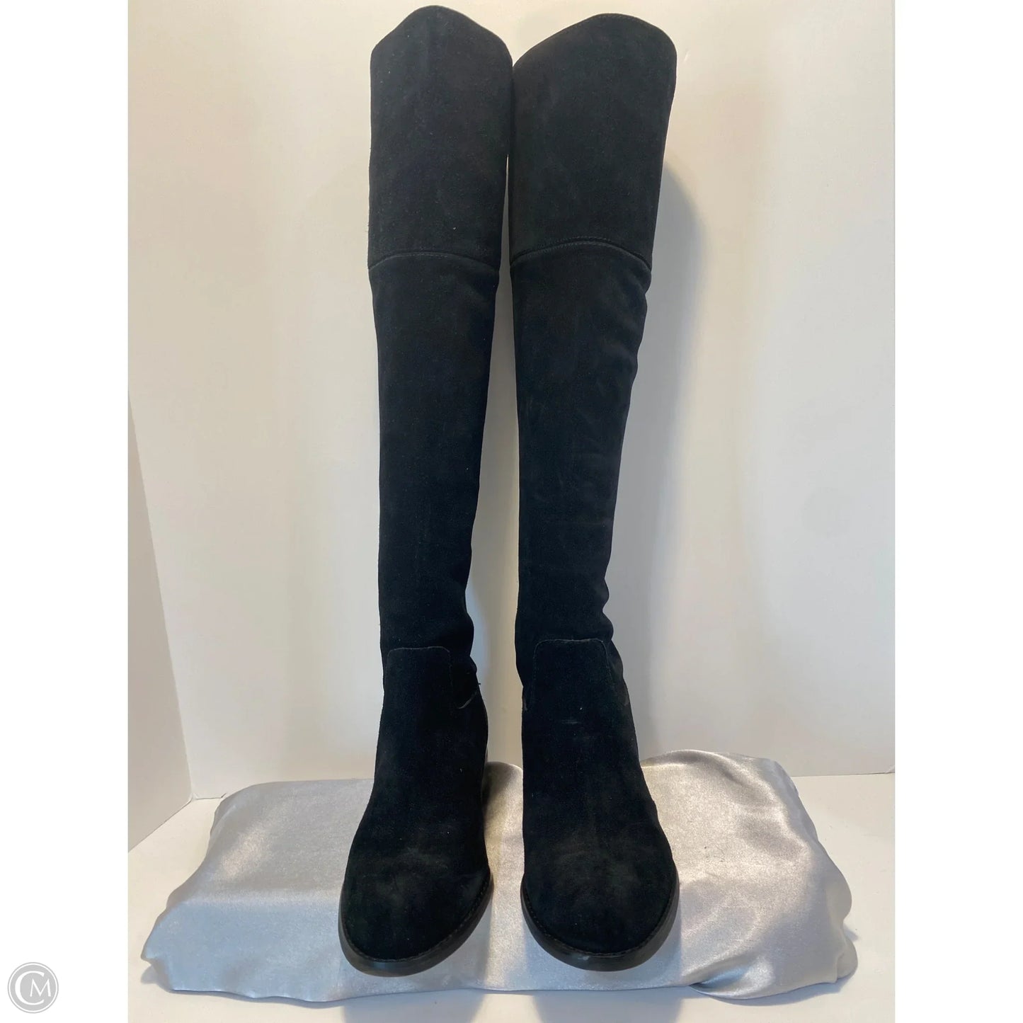 Boots Designer By Michael Kors In Black, Size: 6.5