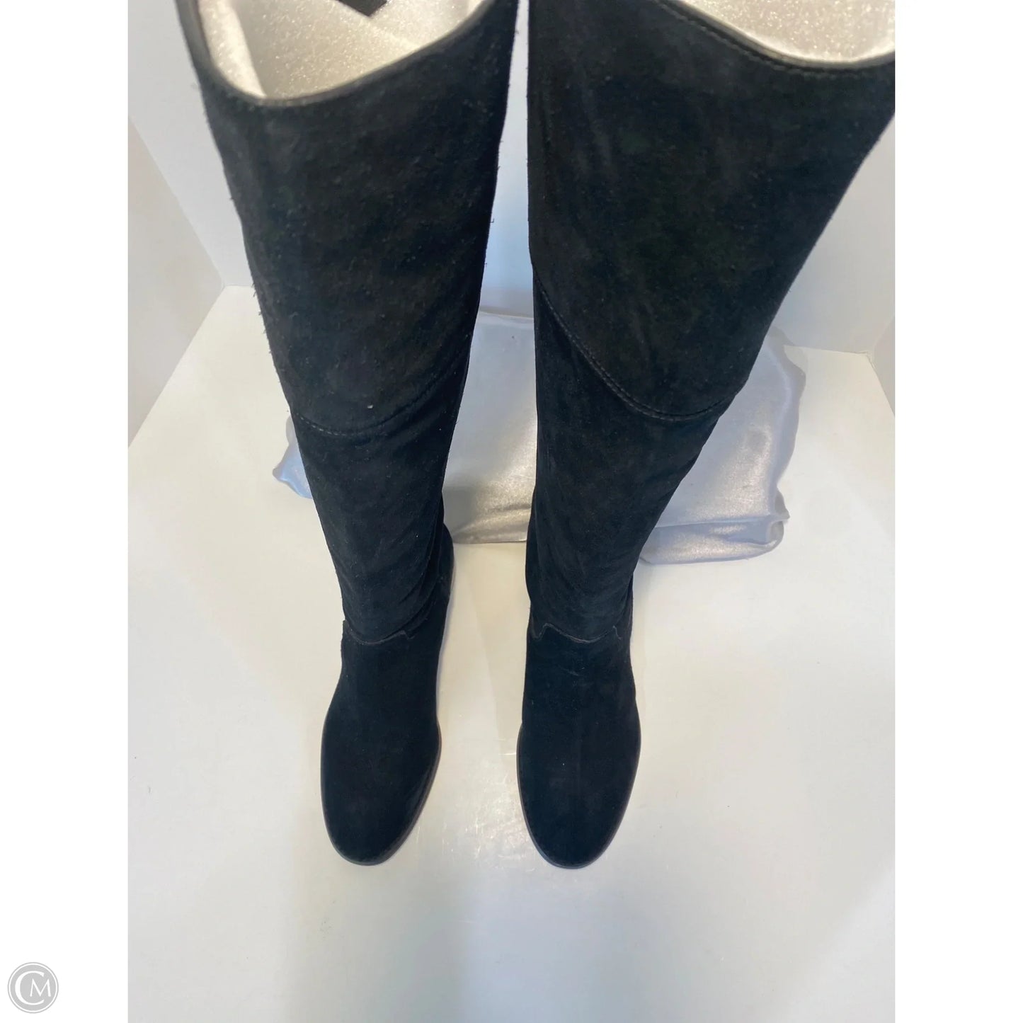 Boots Designer By Michael Kors In Black, Size: 6.5