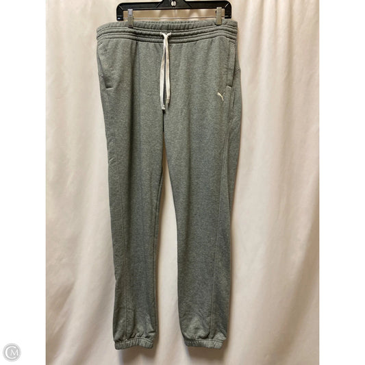 Pants Joggers By Puma In Grey, Size: Xl