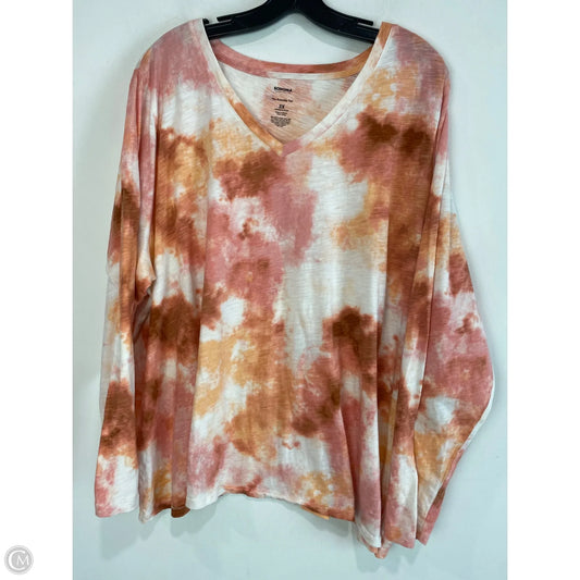 Top Long Sleeve By Sonoma In Pink, Size: 2x