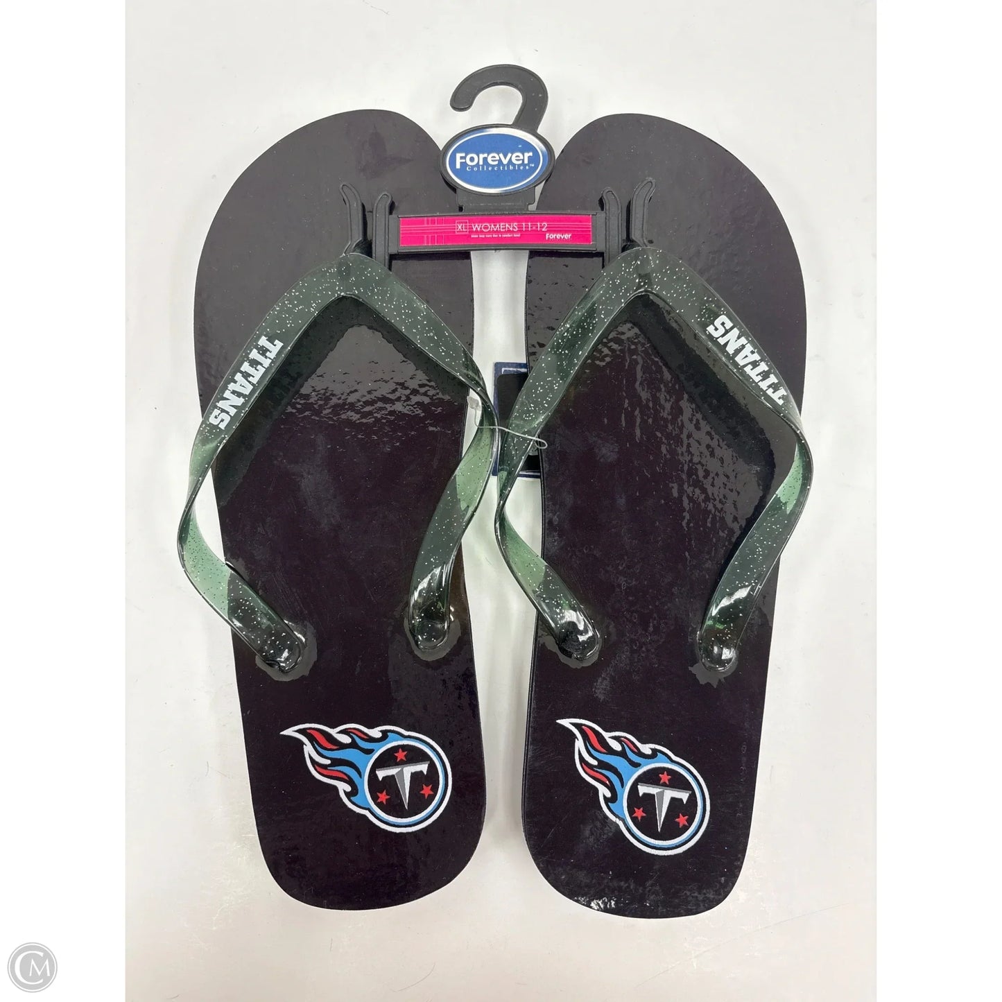 Sandals Flip Flops By Clothes Mentor In Black, Size: 11