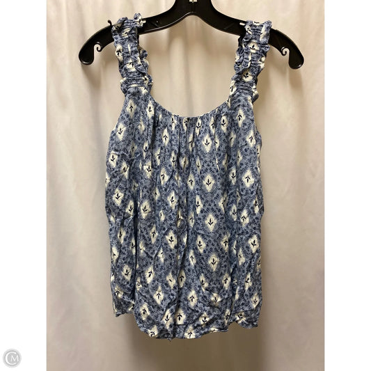 Top Sleeveless By Maurices In Blue, Size: S