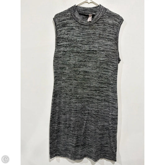 Dress Casual Midi By Clothes Mentor In Grey, Size: 3x