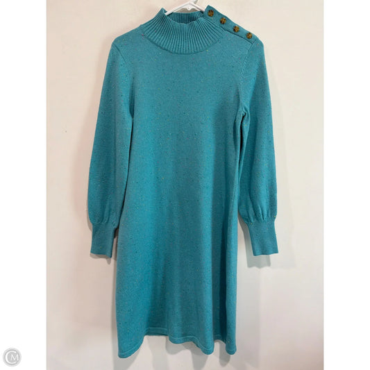 Dress Casual Maxi By Talbots In Teal, Size: S