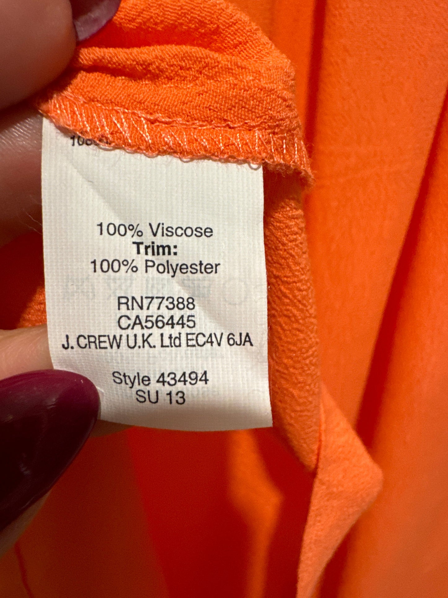 Dress Casual Midi By Madewell In Pink, Size: M