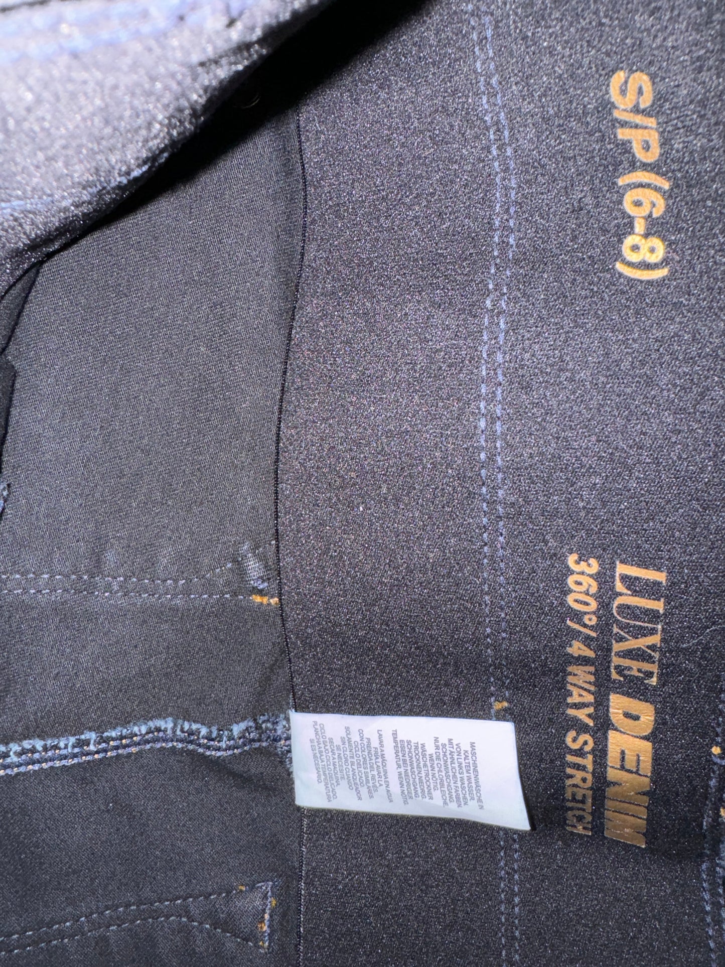 Jeans Jeggings By Peter Nygard In Blue Denim, Size: S